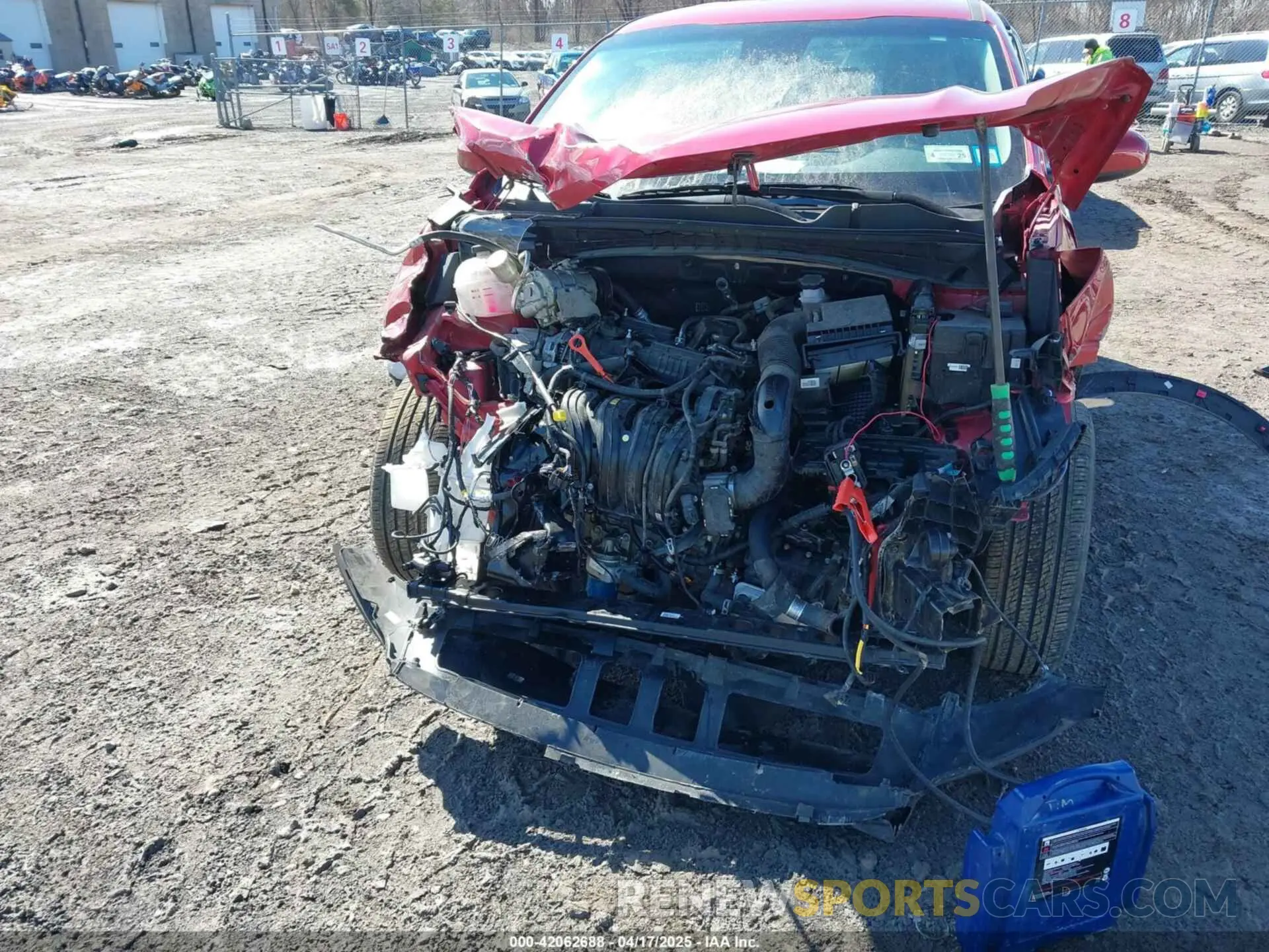6 Photograph of a damaged car KNDPMCAC9N7010389 KIA SPORTAGE 2022