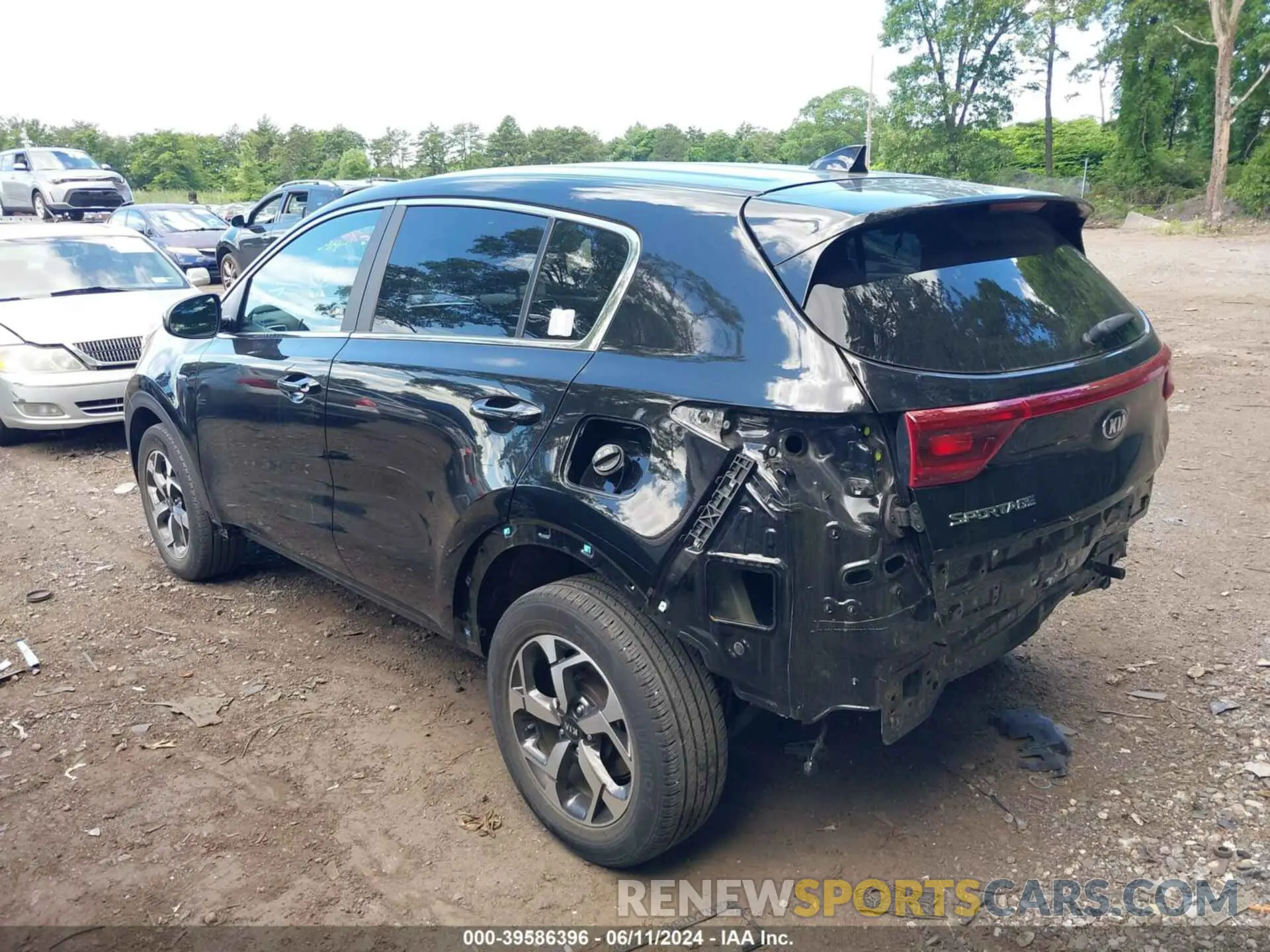 3 Photograph of a damaged car KNDPMCAC9N7951986 KIA SPORTAGE 2022