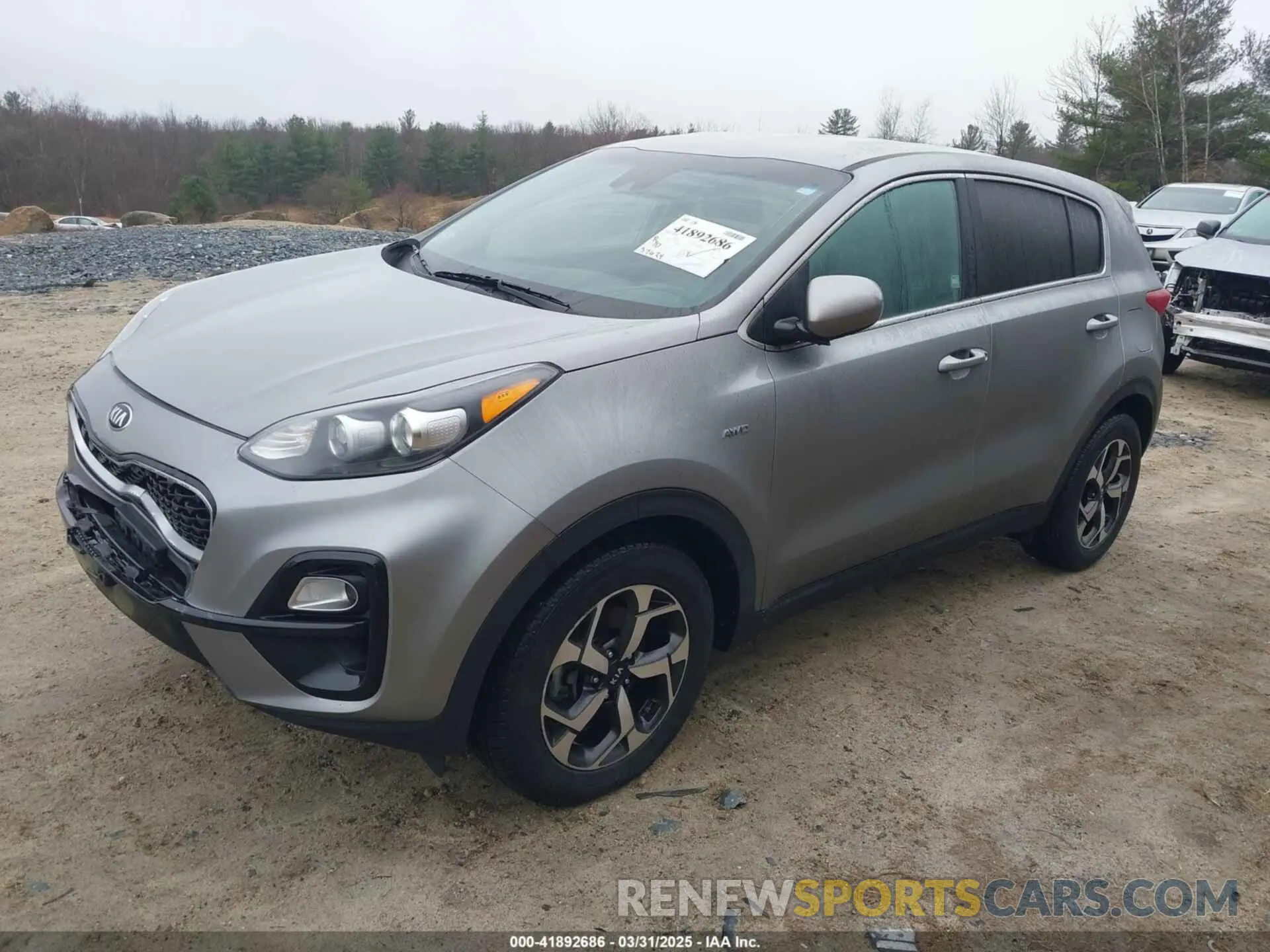 2 Photograph of a damaged car KNDPMCAC9N7954564 KIA SPORTAGE 2022