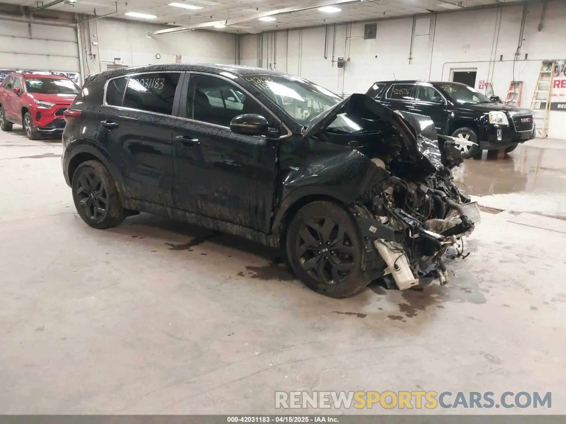 1 Photograph of a damaged car KNDPMCACXN7002186 KIA SPORTAGE 2022