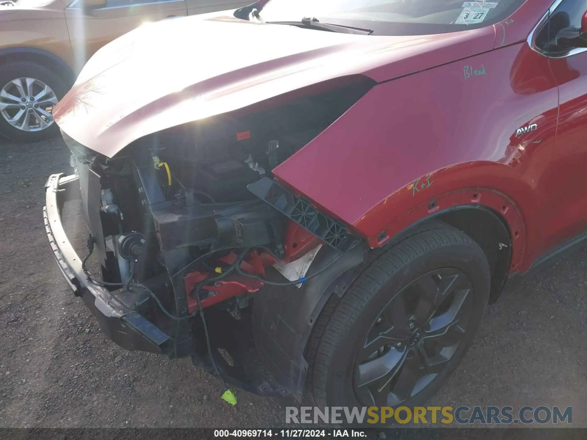 18 Photograph of a damaged car KNDPMCACXN7026620 KIA SPORTAGE 2022