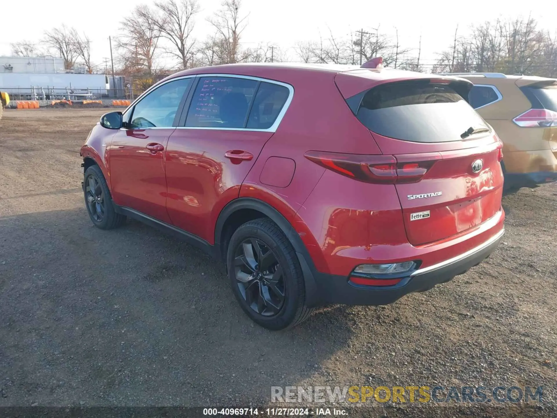 3 Photograph of a damaged car KNDPMCACXN7026620 KIA SPORTAGE 2022