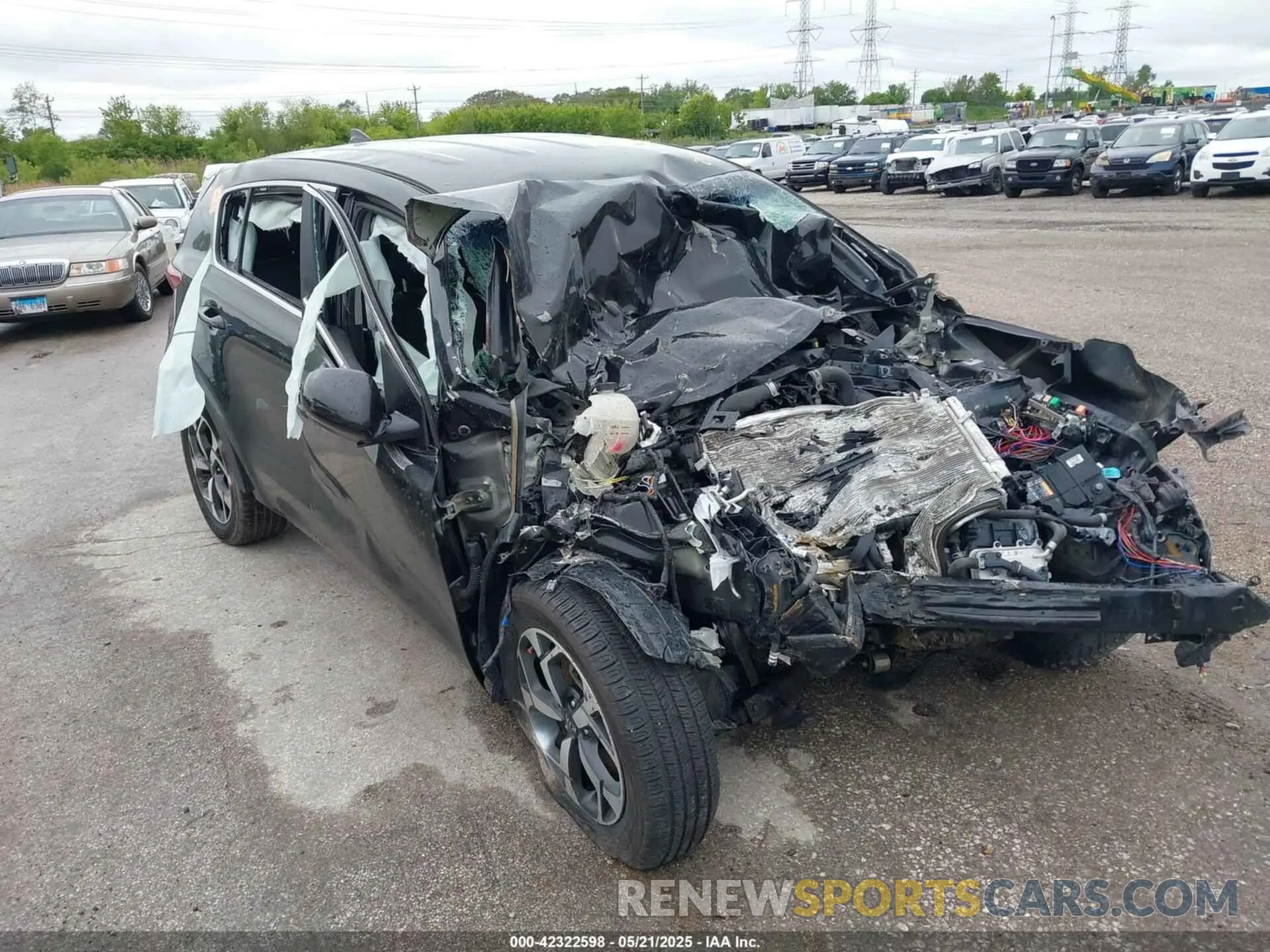 6 Photograph of a damaged car KNDPMCACXN7969560 KIA SPORTAGE 2022