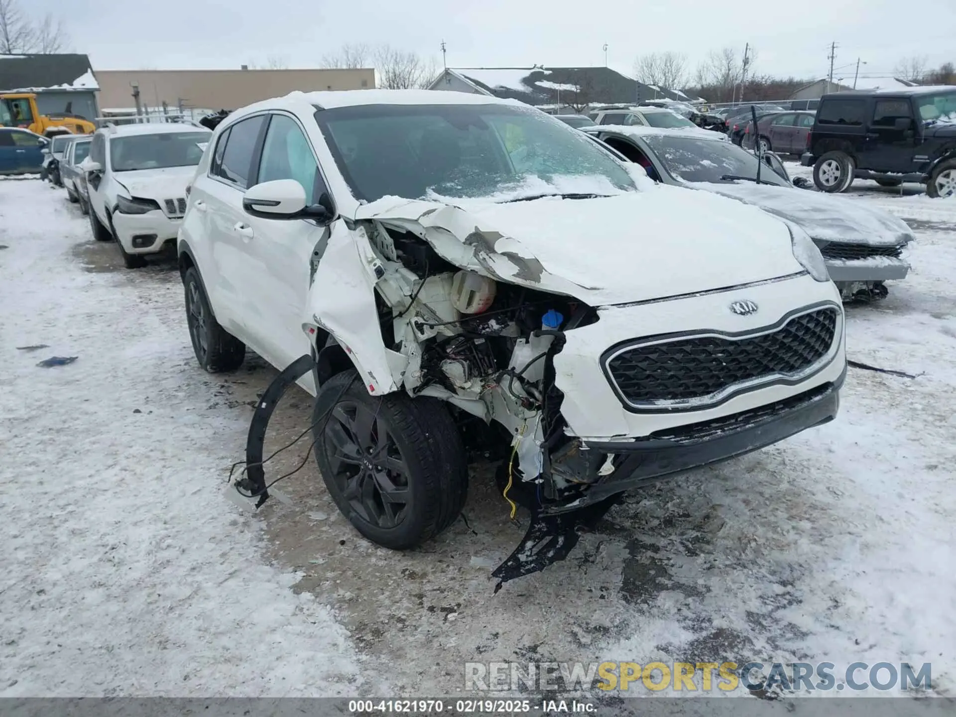 1 Photograph of a damaged car KNDPMCACXN7983264 KIA SPORTAGE 2022