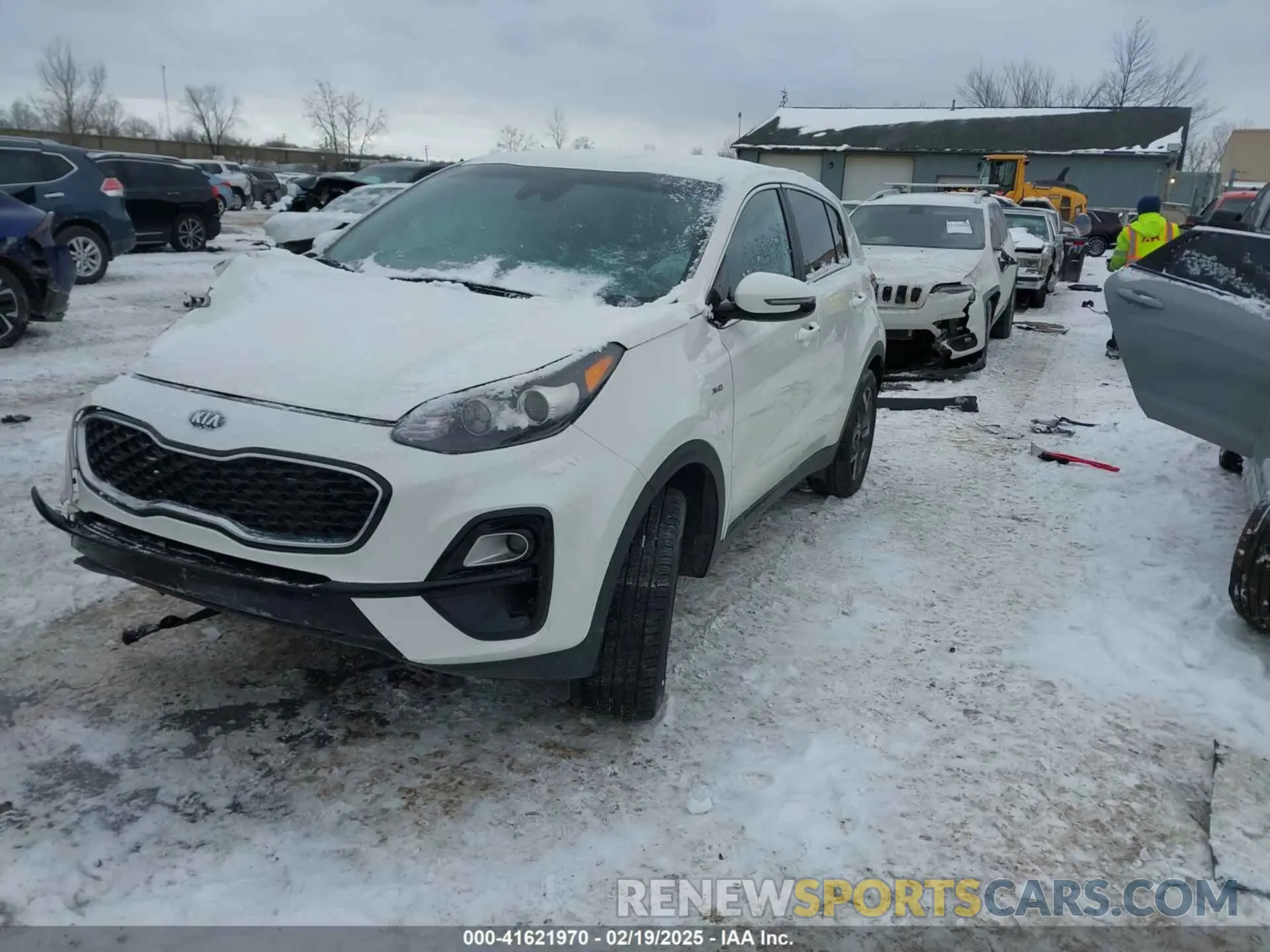 2 Photograph of a damaged car KNDPMCACXN7983264 KIA SPORTAGE 2022