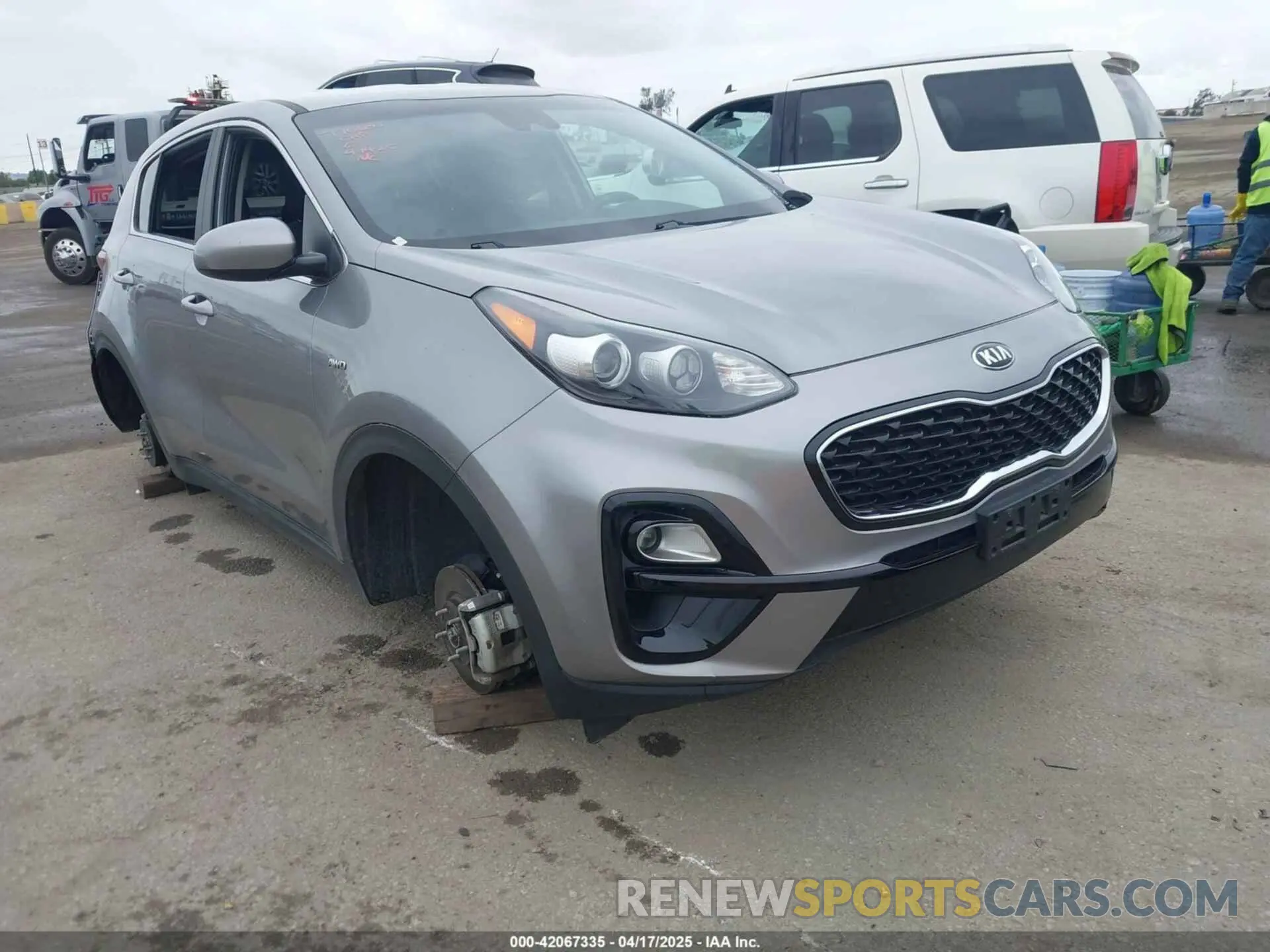 1 Photograph of a damaged car KNDPMCACXN7998203 KIA SPORTAGE 2022