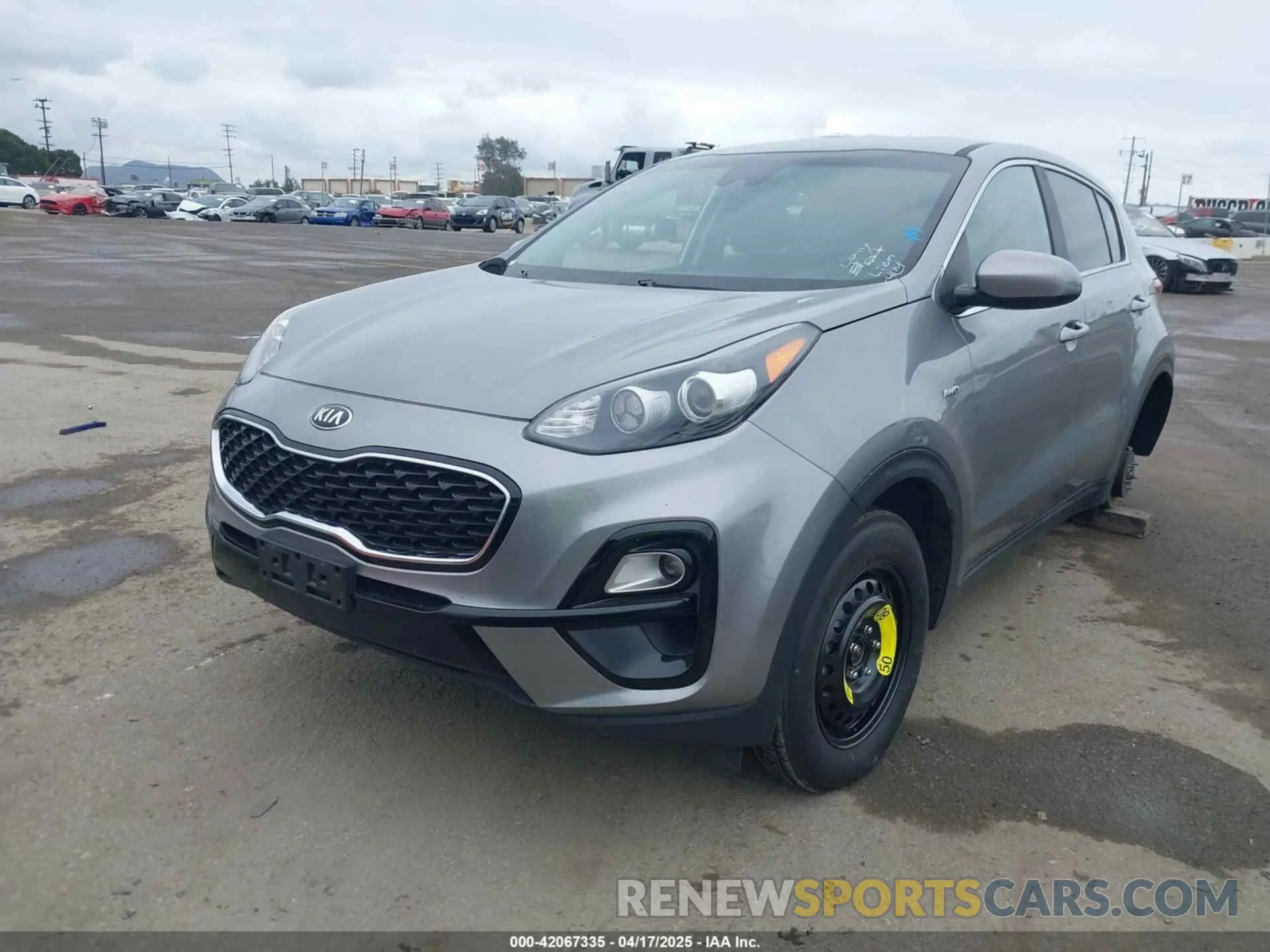 2 Photograph of a damaged car KNDPMCACXN7998203 KIA SPORTAGE 2022