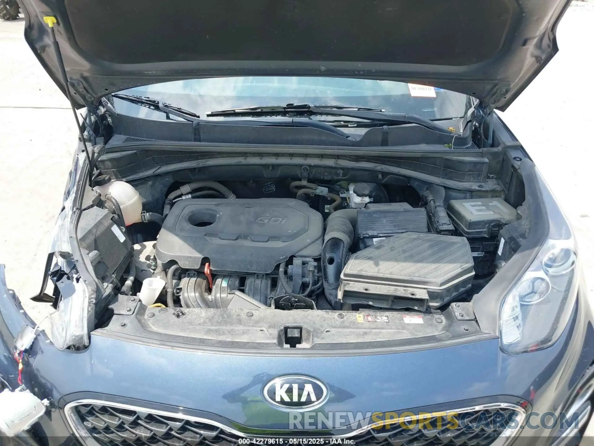 10 Photograph of a damaged car KNDPN3AC1N7023344 KIA SPORTAGE 2022