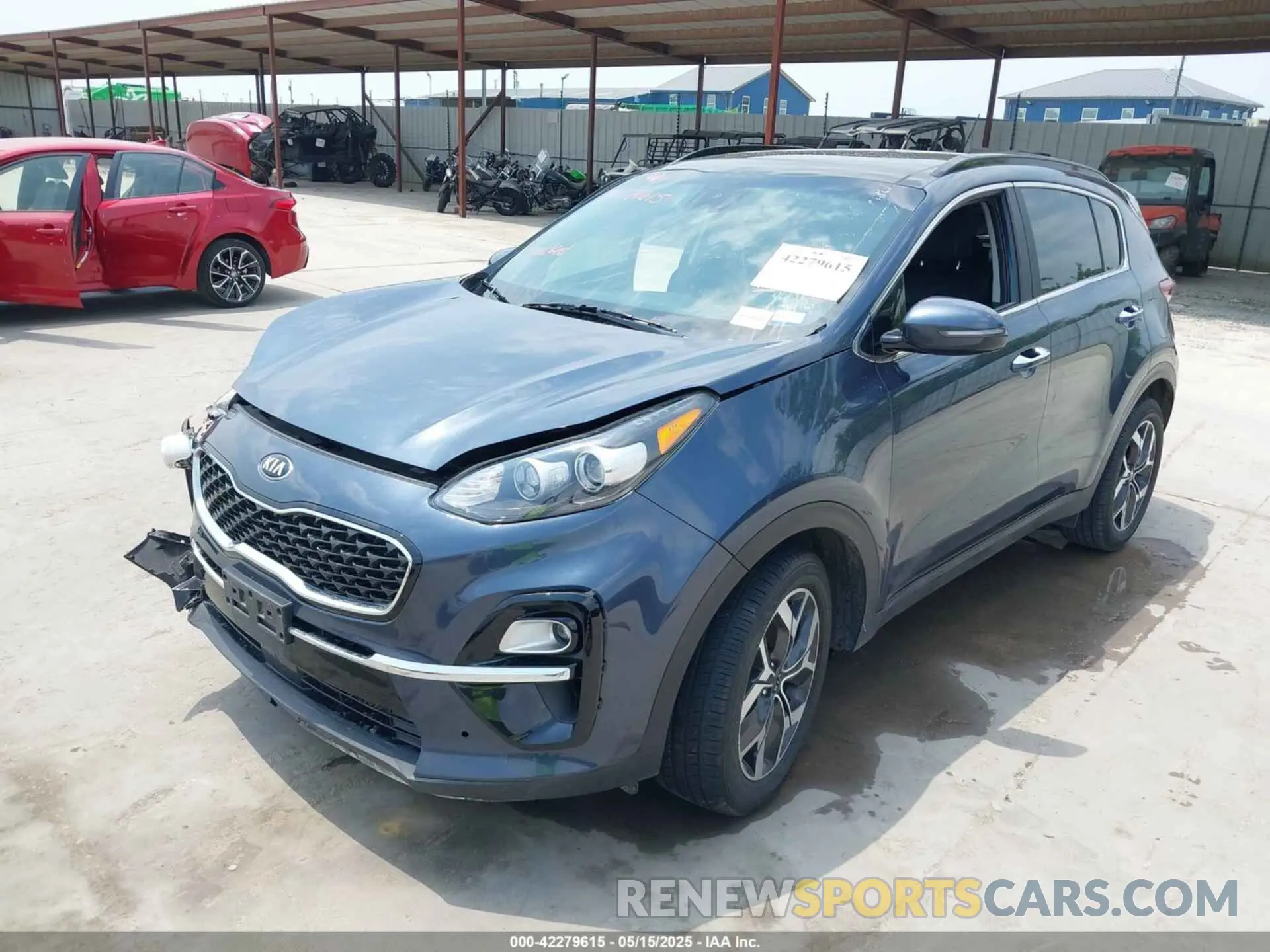 2 Photograph of a damaged car KNDPN3AC1N7023344 KIA SPORTAGE 2022