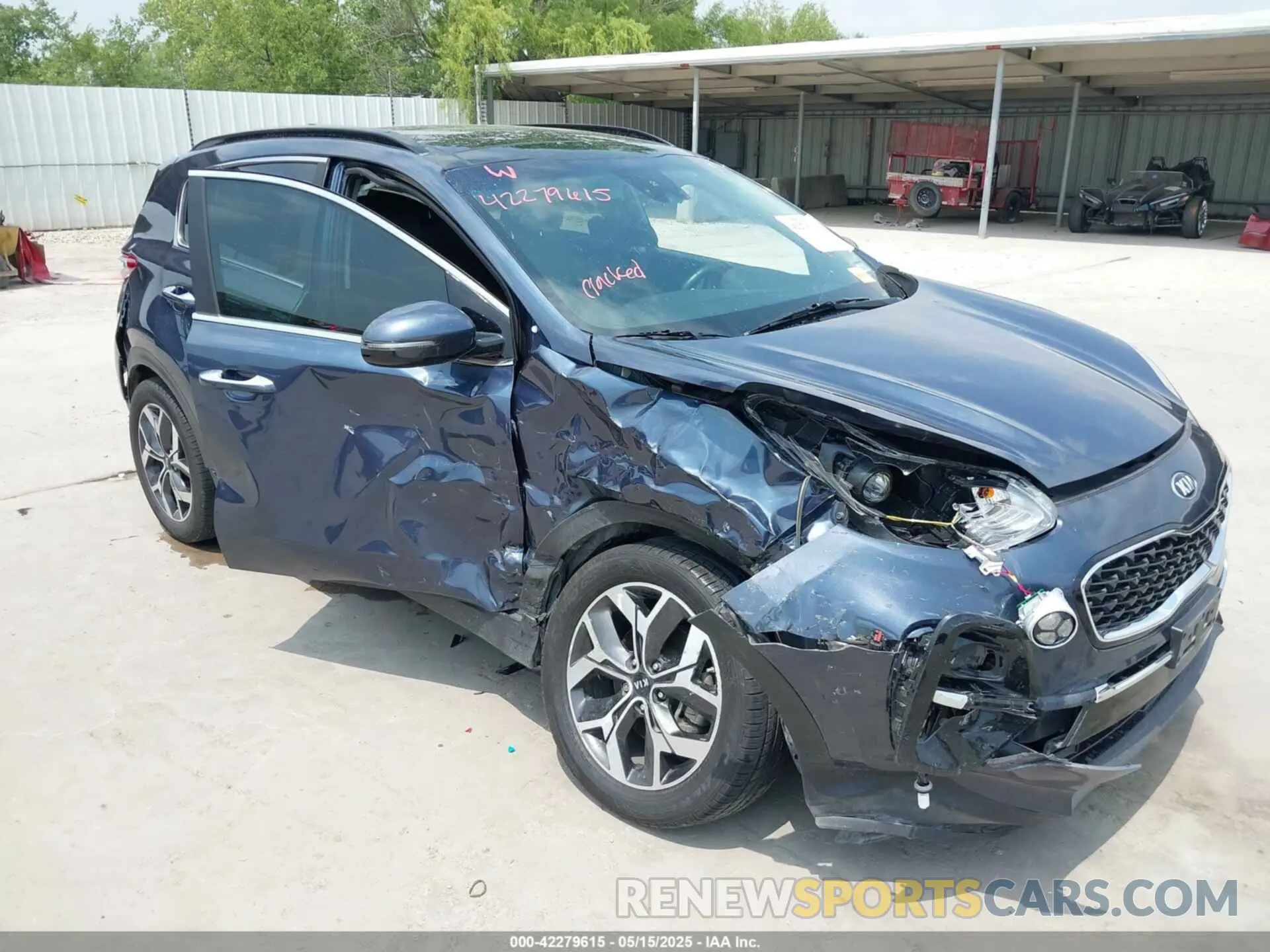 6 Photograph of a damaged car KNDPN3AC1N7023344 KIA SPORTAGE 2022