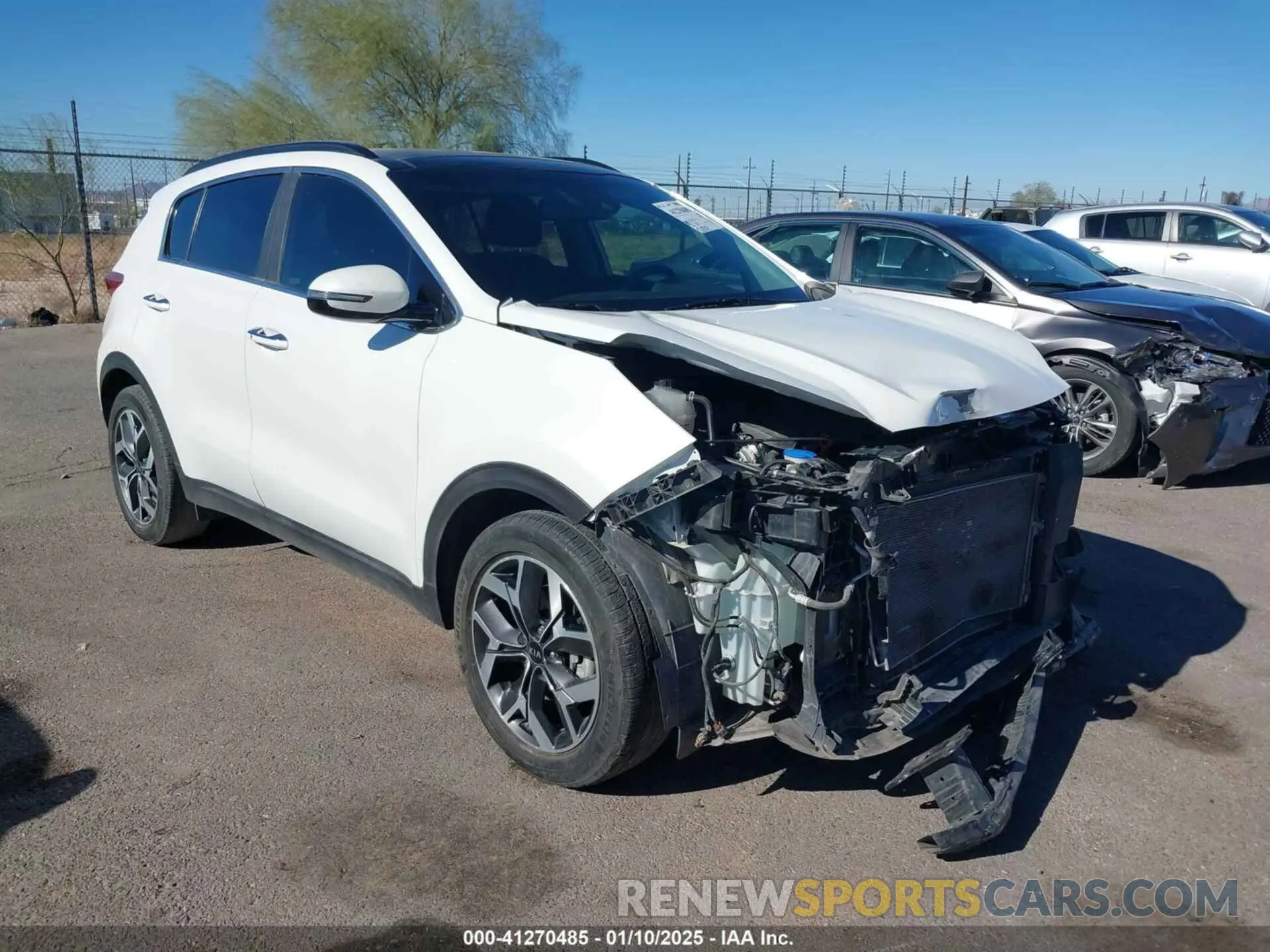 1 Photograph of a damaged car KNDPN3AC5N7003114 KIA SPORTAGE 2022