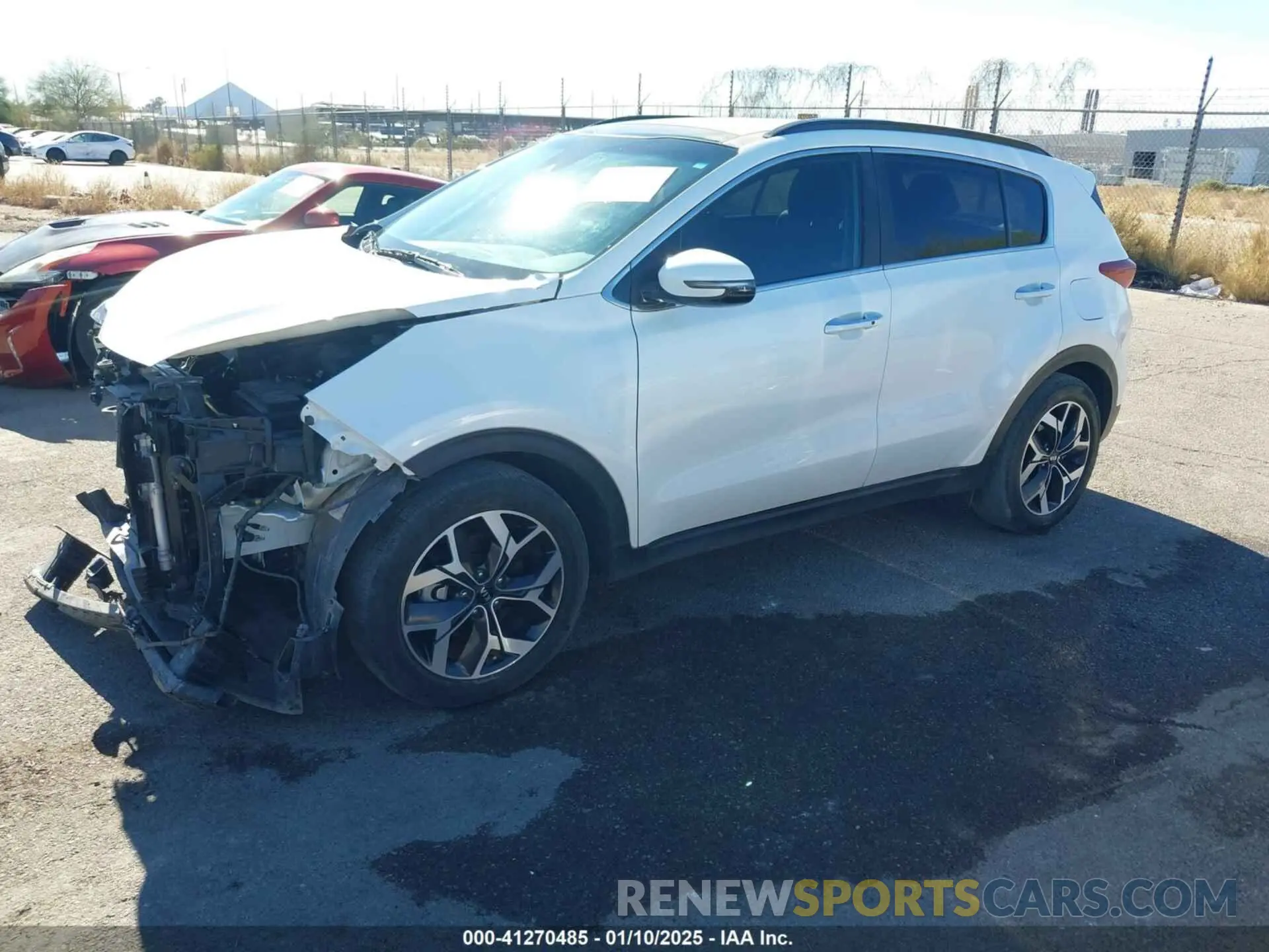 15 Photograph of a damaged car KNDPN3AC5N7003114 KIA SPORTAGE 2022