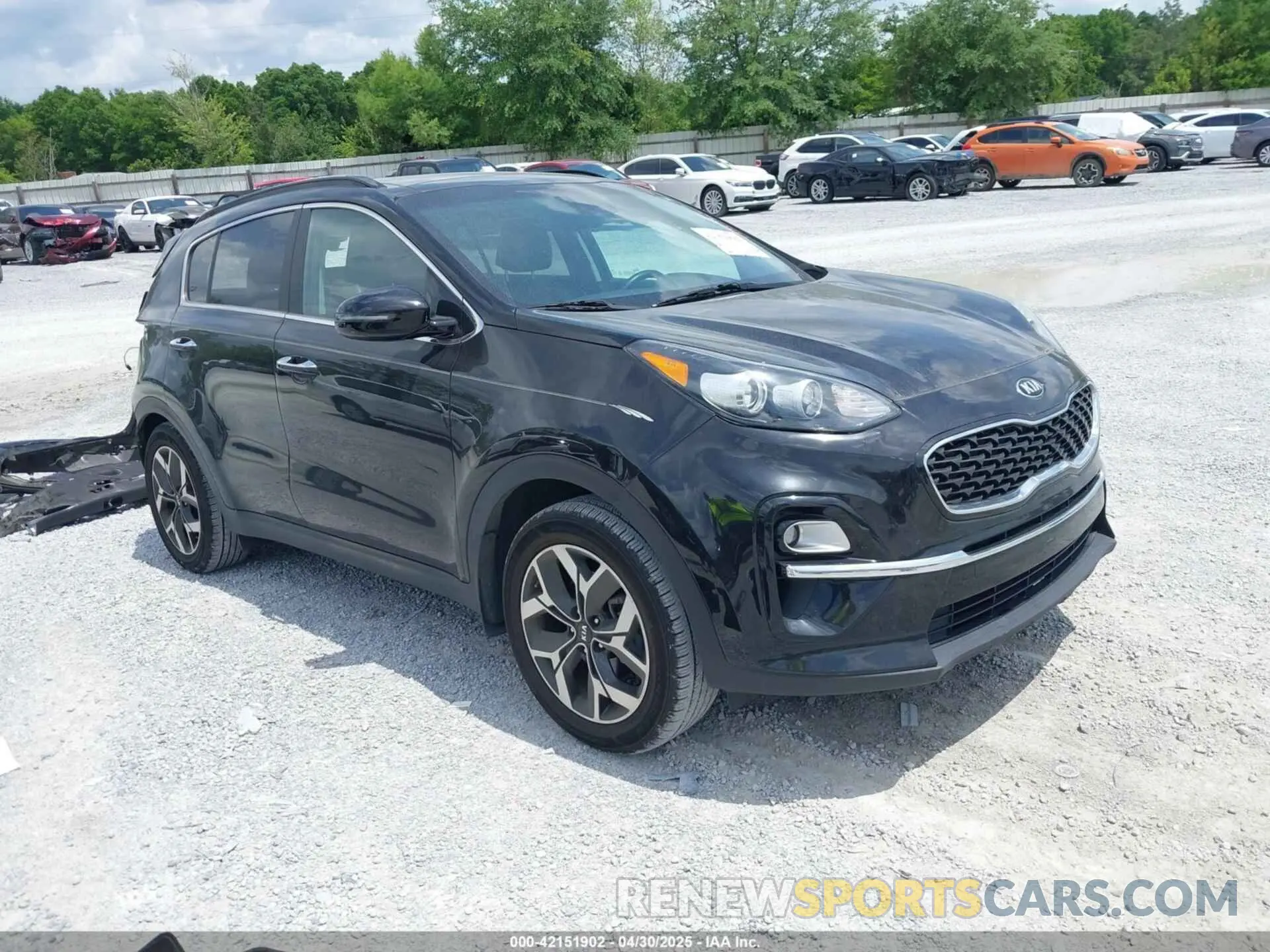 1 Photograph of a damaged car KNDPN3AC6N7007642 KIA SPORTAGE 2022