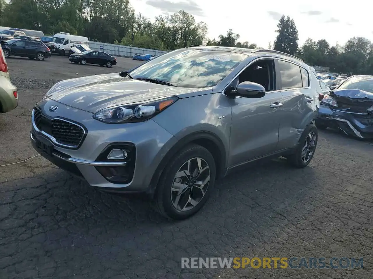 1 Photograph of a damaged car KNDPNCAC1N7987152 KIA SPORTAGE 2022