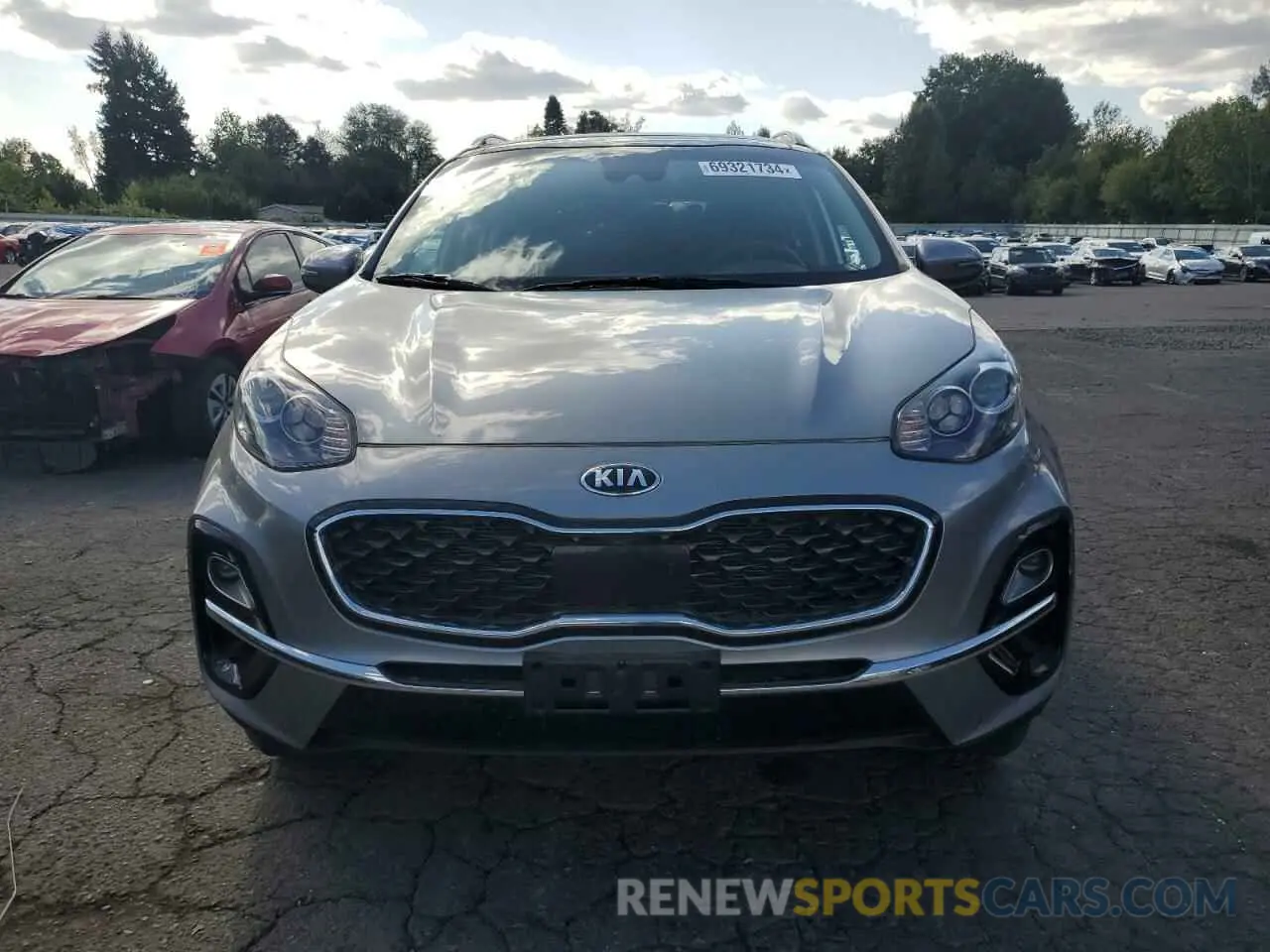 5 Photograph of a damaged car KNDPNCAC1N7987152 KIA SPORTAGE 2022