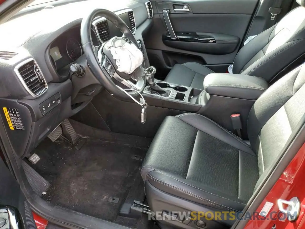 7 Photograph of a damaged car KNDPNCAC2N7961515 KIA SPORTAGE 2022