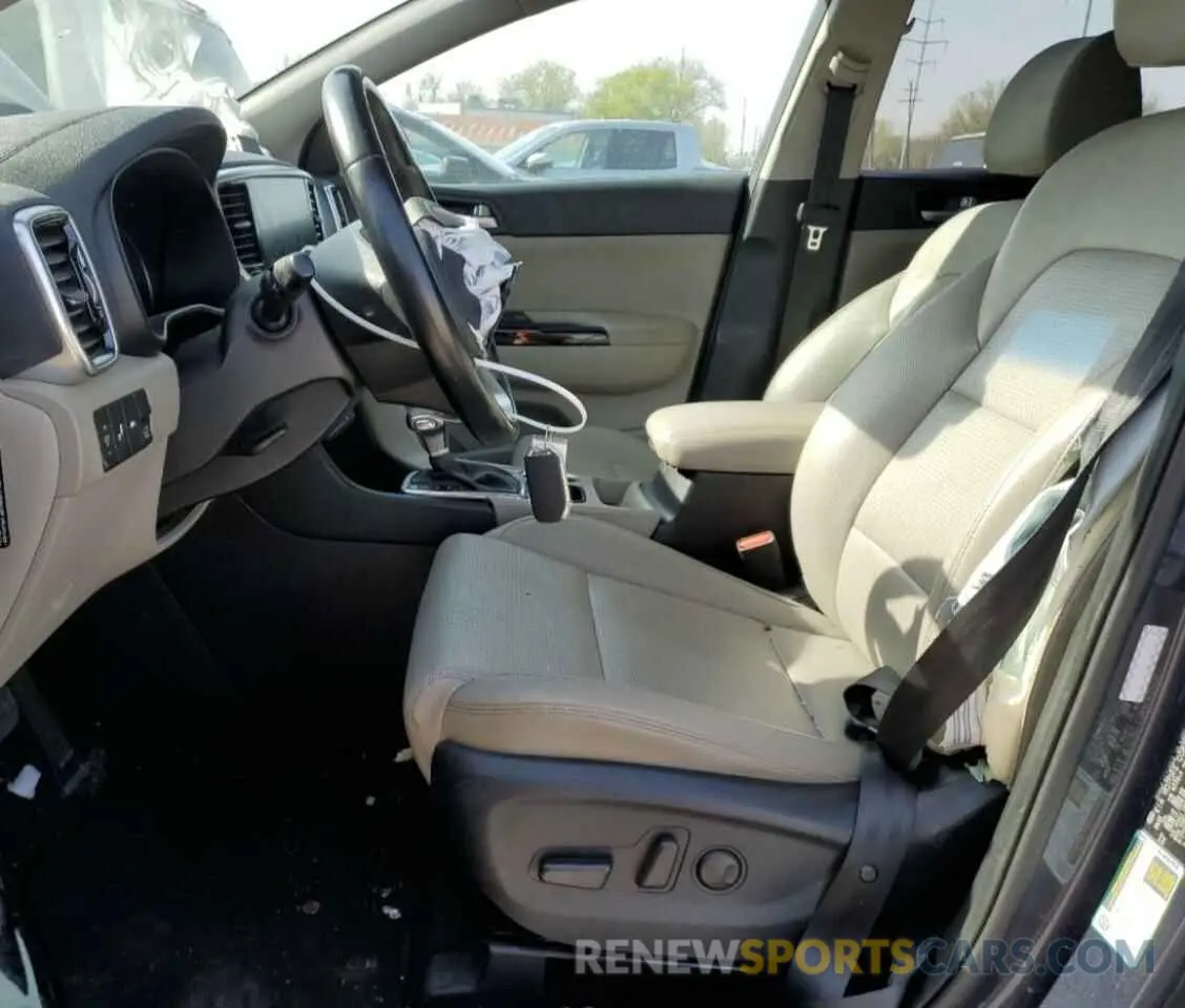 7 Photograph of a damaged car KNDPNCAC4N7963945 KIA SPORTAGE 2022