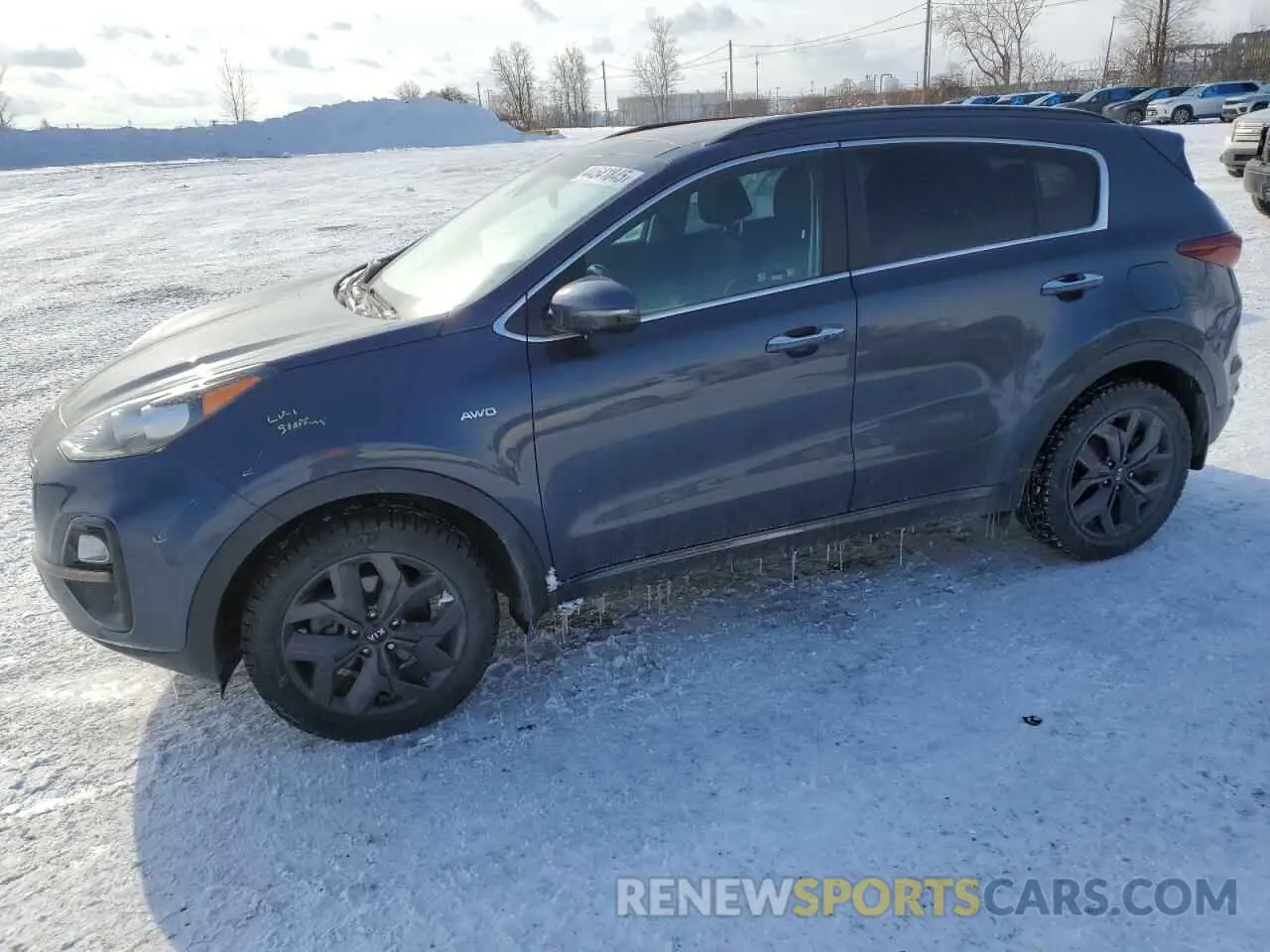 1 Photograph of a damaged car KNDPNCAC4N7985394 KIA SPORTAGE 2022