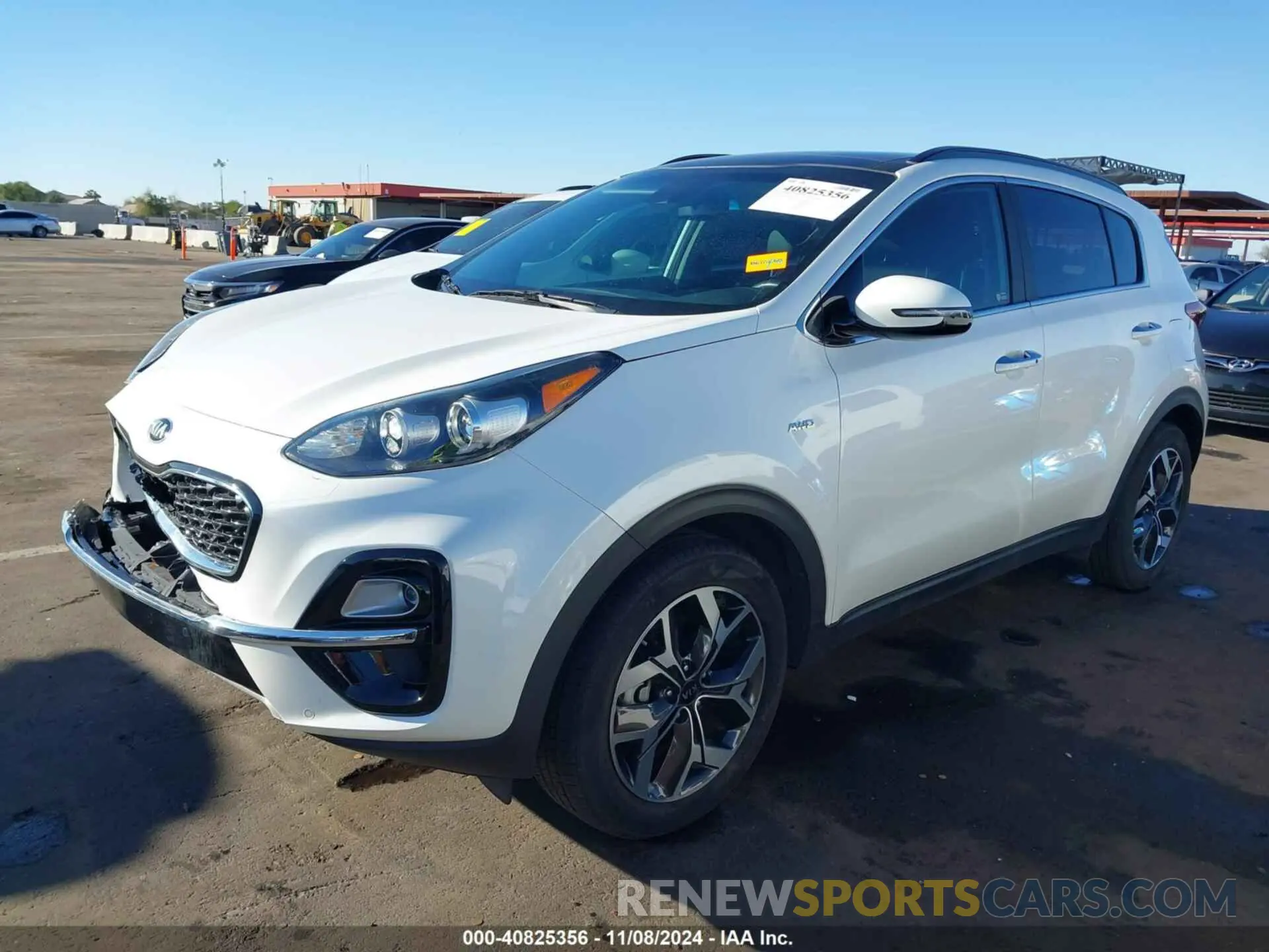 2 Photograph of a damaged car KNDPNCAC6N7949822 KIA SPORTAGE 2022
