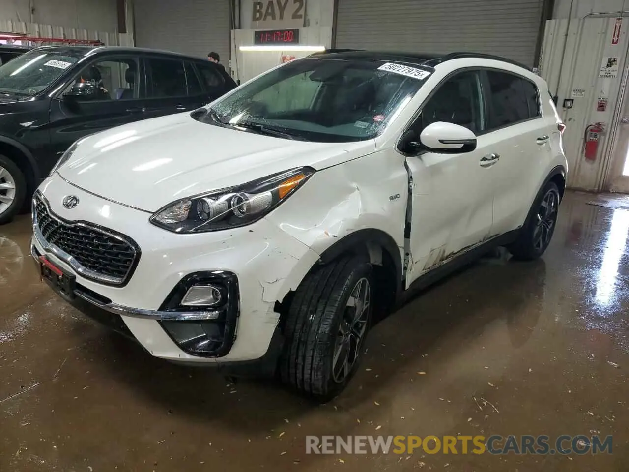 1 Photograph of a damaged car KNDPNCAC6N7954955 KIA SPORTAGE 2022