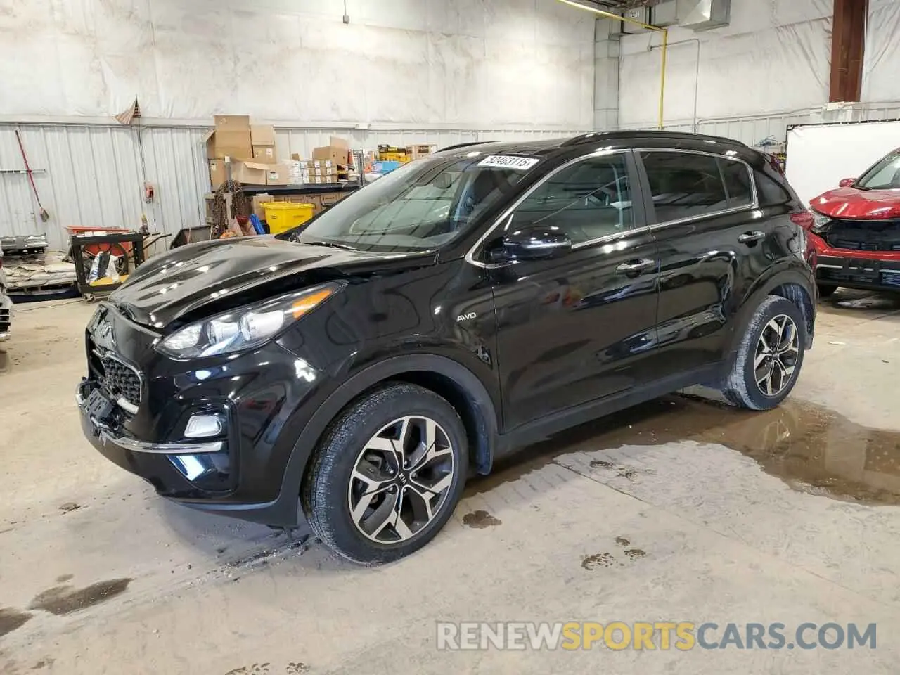 1 Photograph of a damaged car KNDPNCAC6N7983842 KIA SPORTAGE 2022