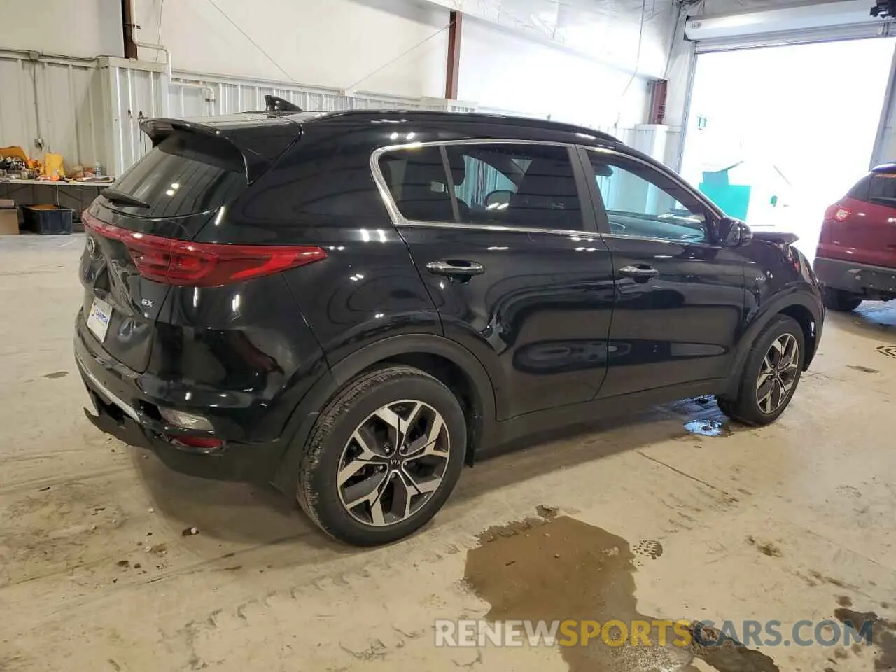 3 Photograph of a damaged car KNDPNCAC6N7983842 KIA SPORTAGE 2022
