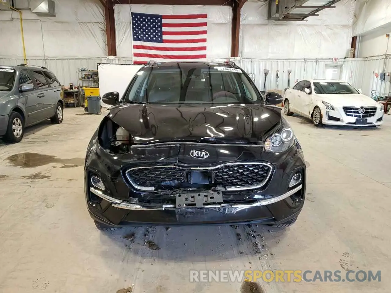 5 Photograph of a damaged car KNDPNCAC6N7983842 KIA SPORTAGE 2022