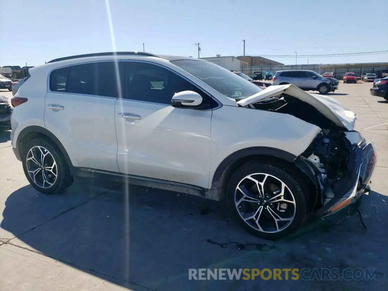 4 Photograph of a damaged car KNDPR3A60N7020286 KIA SPORTAGE 2022