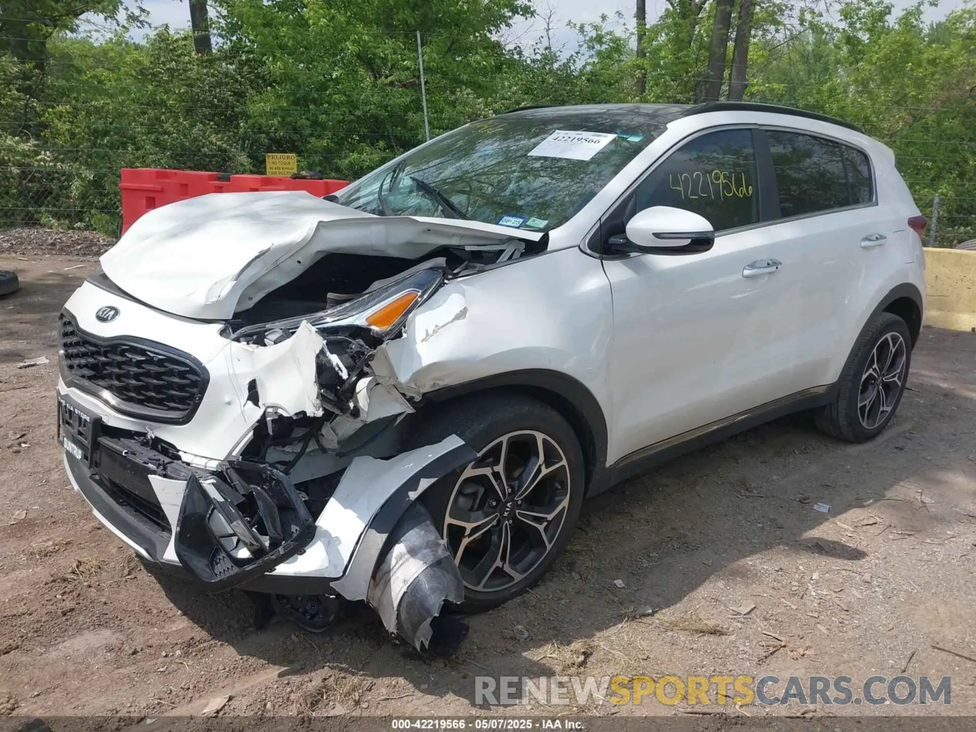 6 Photograph of a damaged car KNDPR3A65N7020221 KIA SPORTAGE 2022