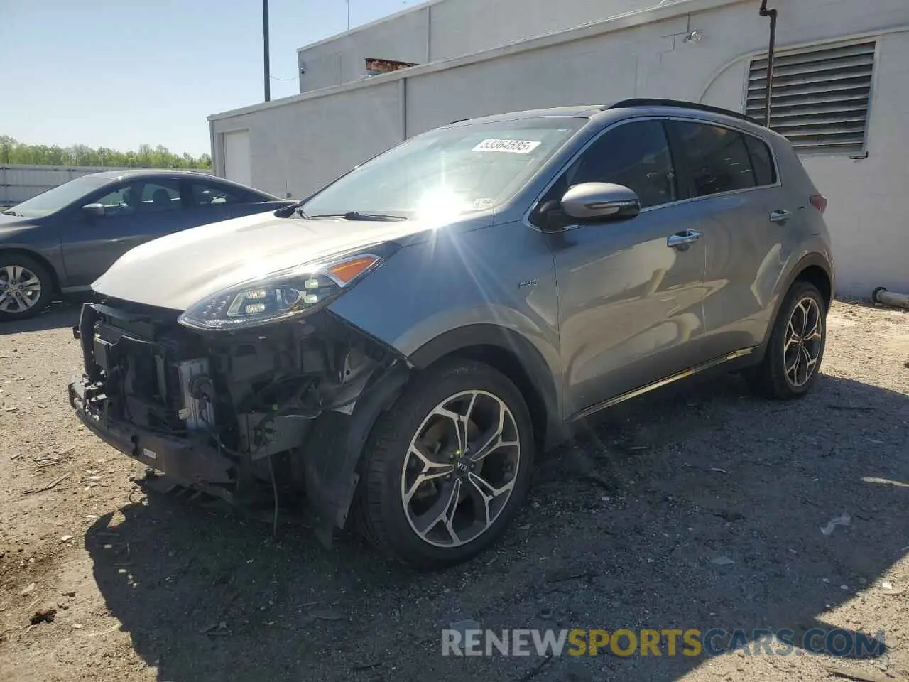 1 Photograph of a damaged car KNDPRCA60N7950866 KIA SPORTAGE 2022