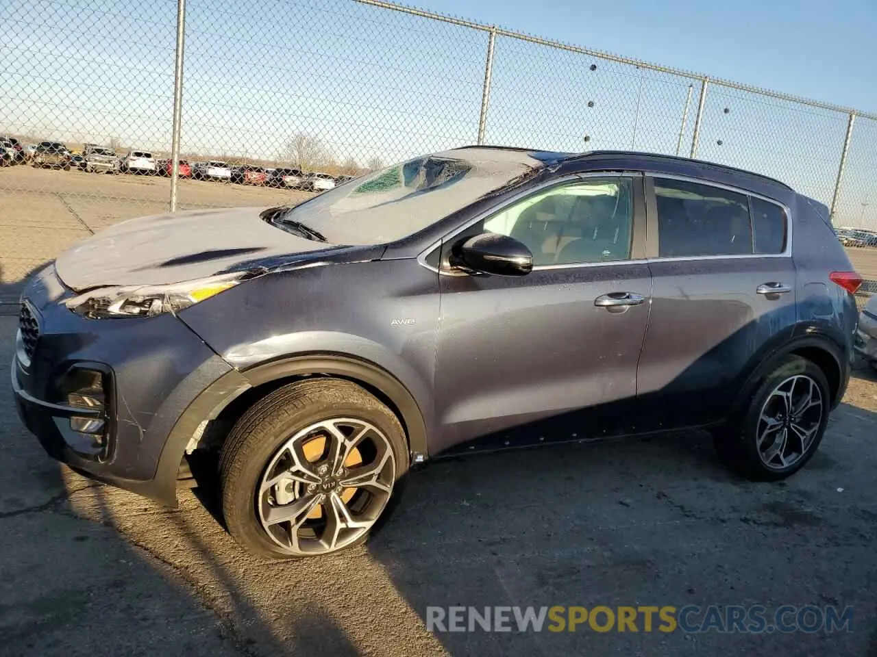 1 Photograph of a damaged car KNDPRCA64N7998581 KIA SPORTAGE 2022
