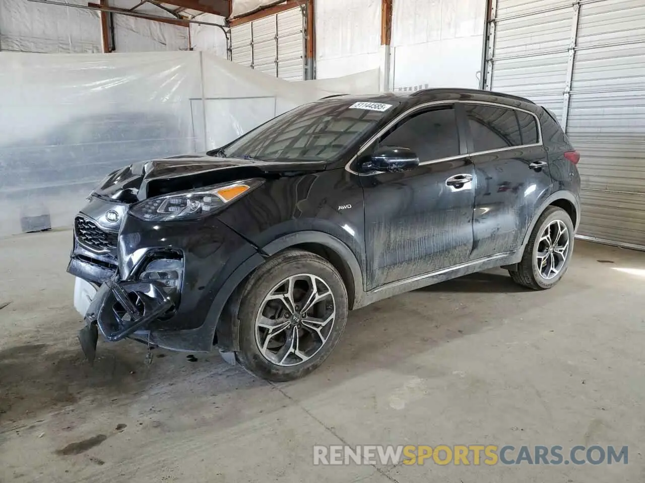 1 Photograph of a damaged car KNDPRCA68N7994145 KIA SPORTAGE 2022