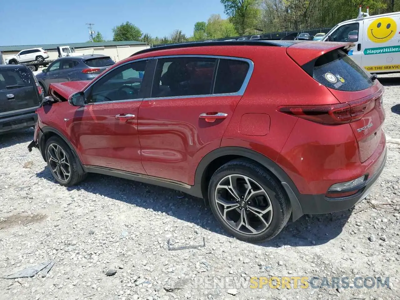 2 Photograph of a damaged car KNDPRCA68N7998082 KIA SPORTAGE 2022