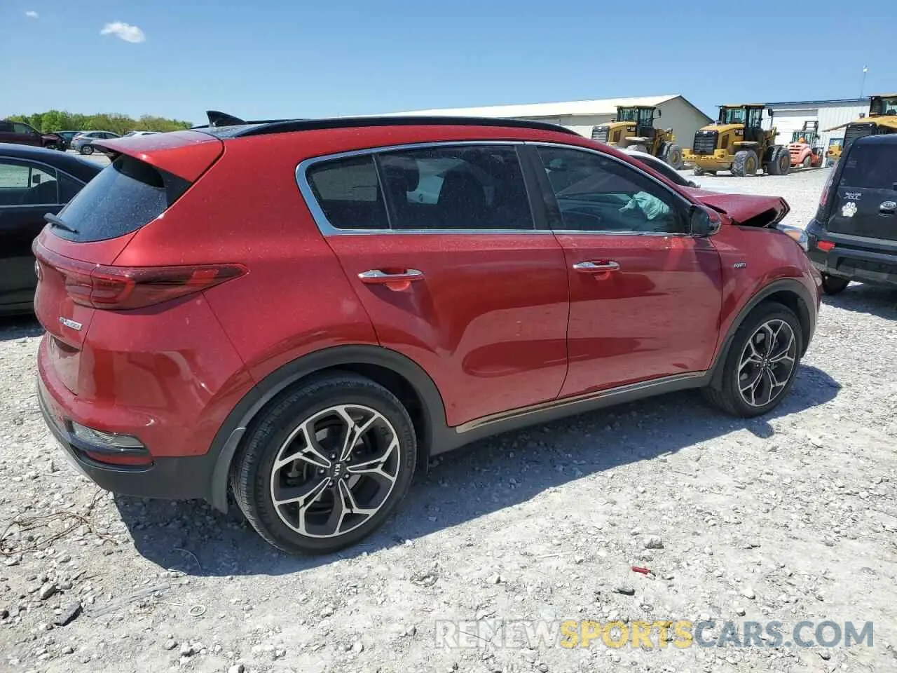 3 Photograph of a damaged car KNDPRCA68N7998082 KIA SPORTAGE 2022