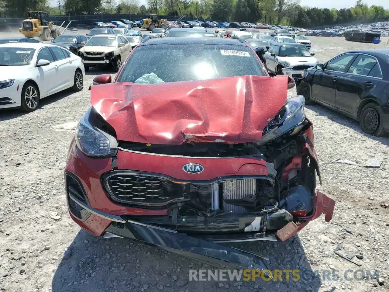 5 Photograph of a damaged car KNDPRCA68N7998082 KIA SPORTAGE 2022