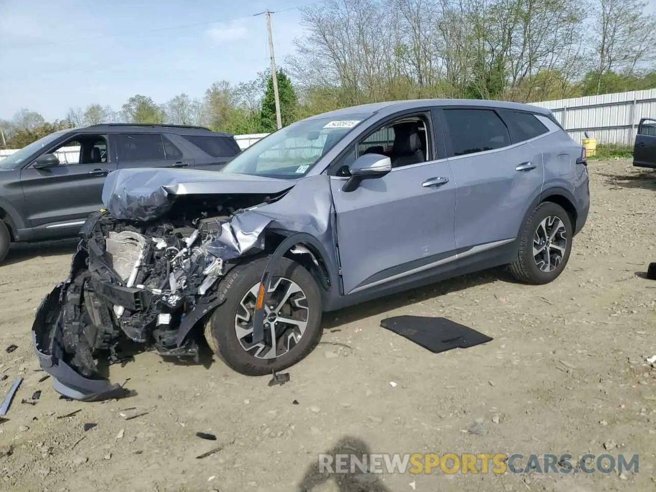 1 Photograph of a damaged car 5XYK33AF0PG004946 KIA SPORTAGE 2023