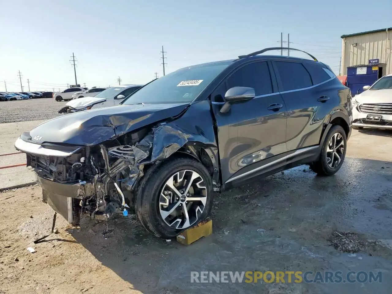 1 Photograph of a damaged car 5XYK33AF0PG026185 KIA SPORTAGE 2023