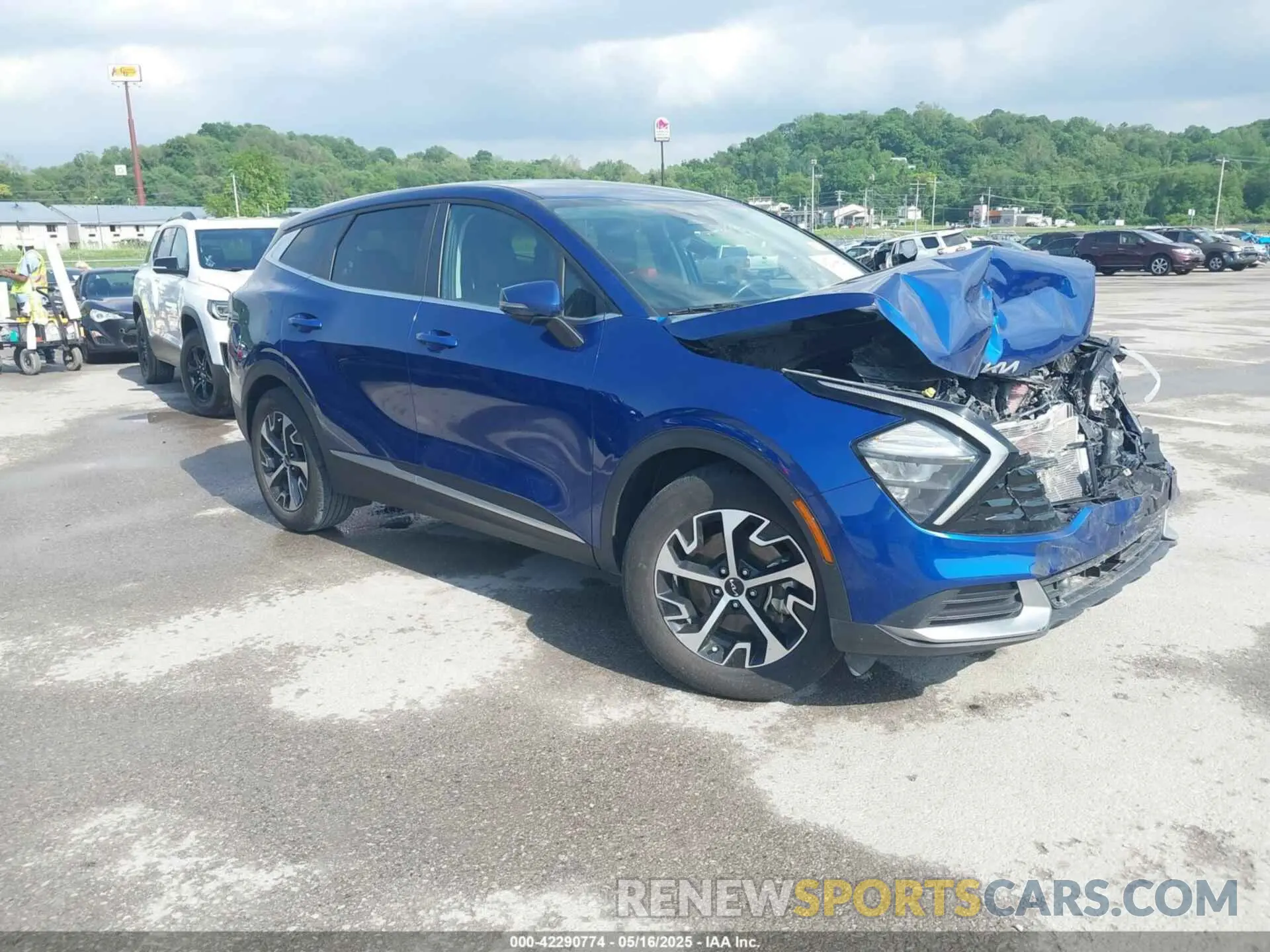 1 Photograph of a damaged car 5XYK33AF0PG074334 KIA SPORTAGE 2023