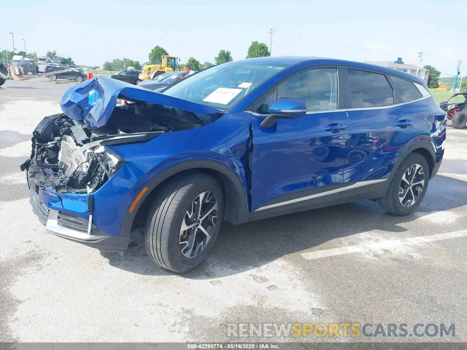 2 Photograph of a damaged car 5XYK33AF0PG074334 KIA SPORTAGE 2023