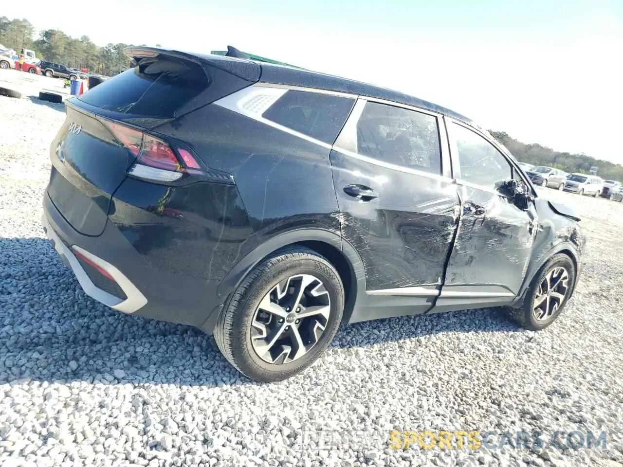 3 Photograph of a damaged car 5XYK33AF1PG063150 KIA SPORTAGE 2023