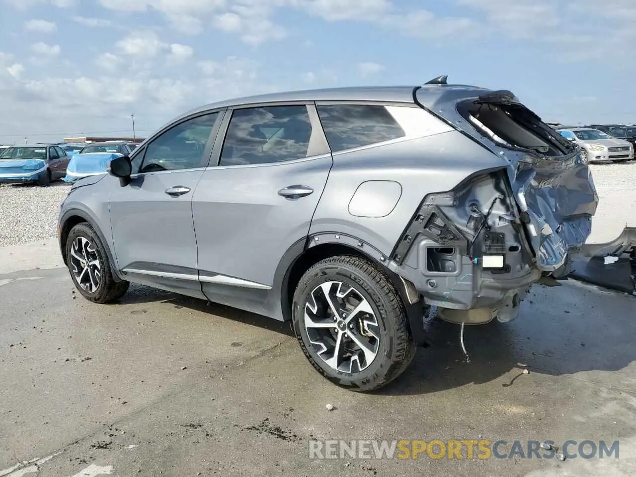 2 Photograph of a damaged car 5XYK33AF1PG096746 KIA SPORTAGE 2023