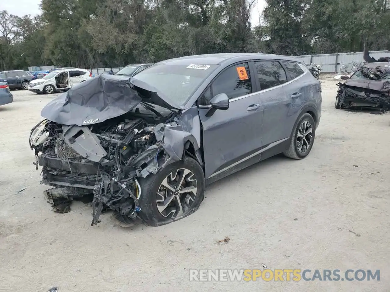 1 Photograph of a damaged car 5XYK33AF2PG068017 KIA SPORTAGE 2023
