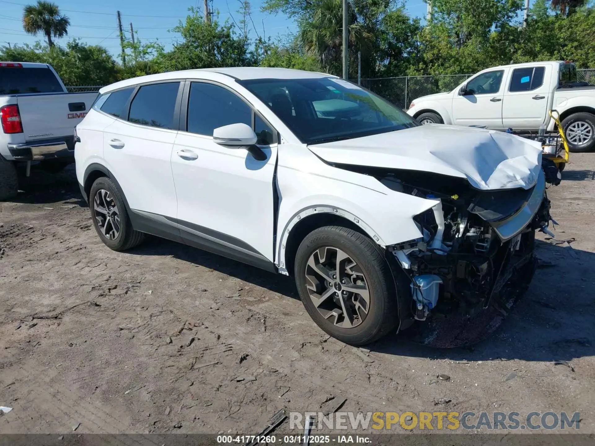 1 Photograph of a damaged car 5XYK33AF2PG123548 KIA SPORTAGE 2023