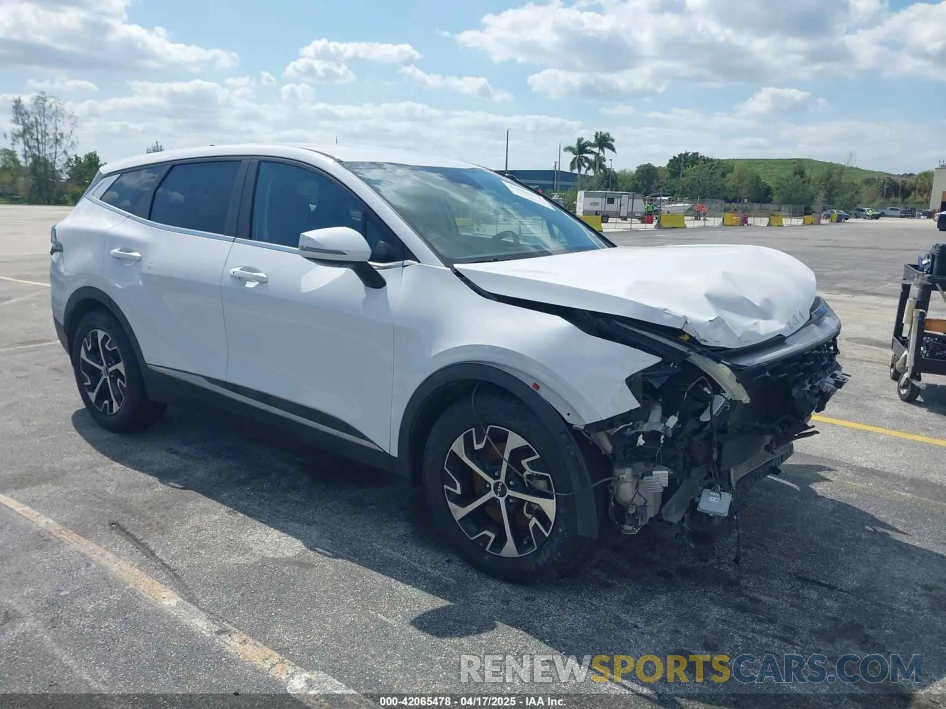 1 Photograph of a damaged car 5XYK33AF3PG073498 KIA SPORTAGE 2023