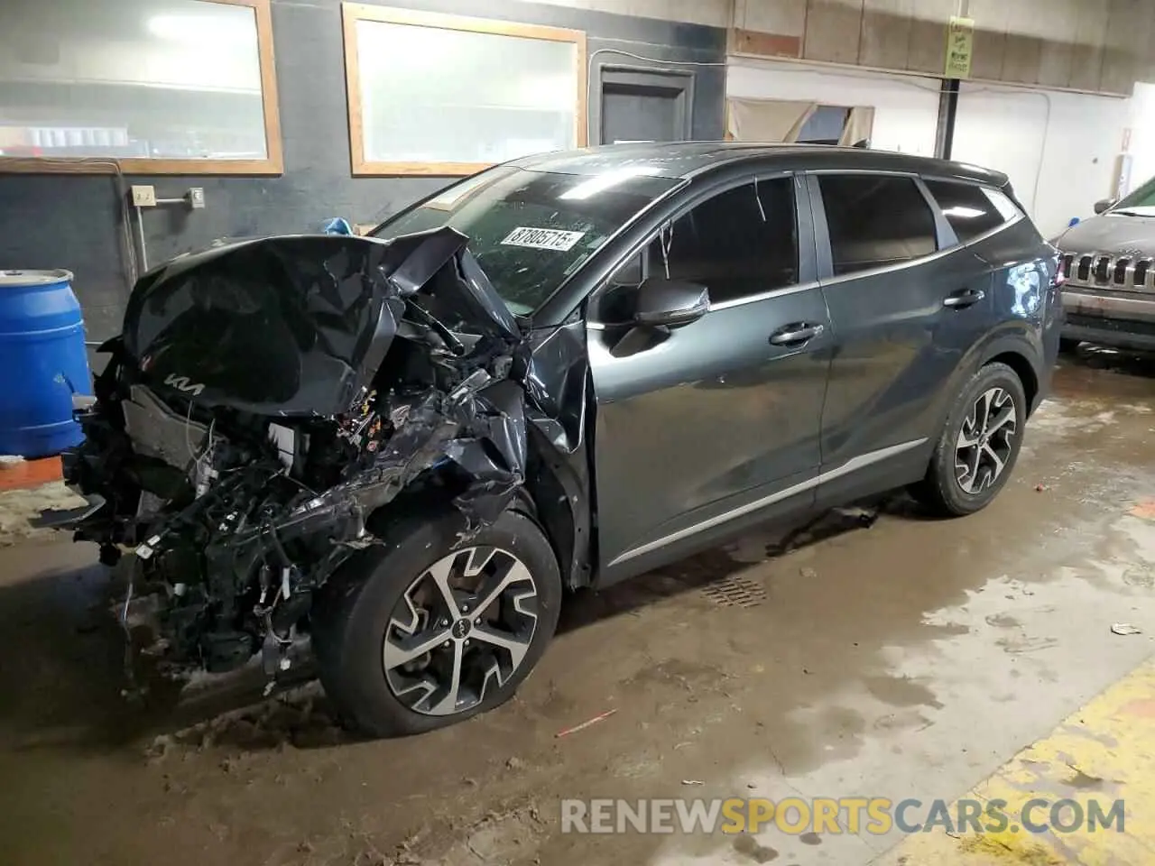1 Photograph of a damaged car 5XYK33AF4PG038694 KIA SPORTAGE 2023