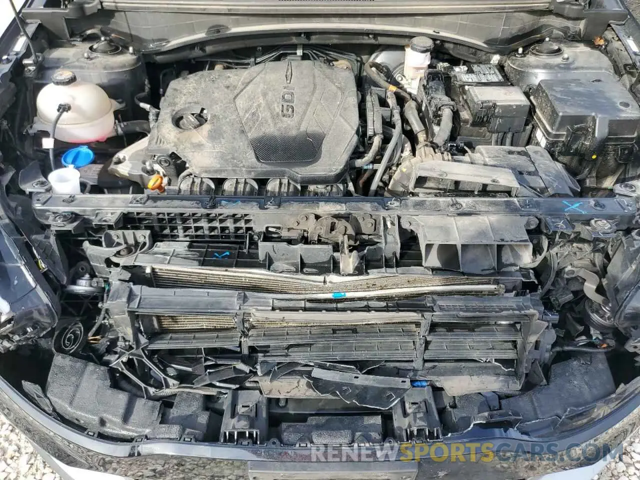 13 Photograph of a damaged car 5XYK33AF4PG126662 KIA SPORTAGE 2023