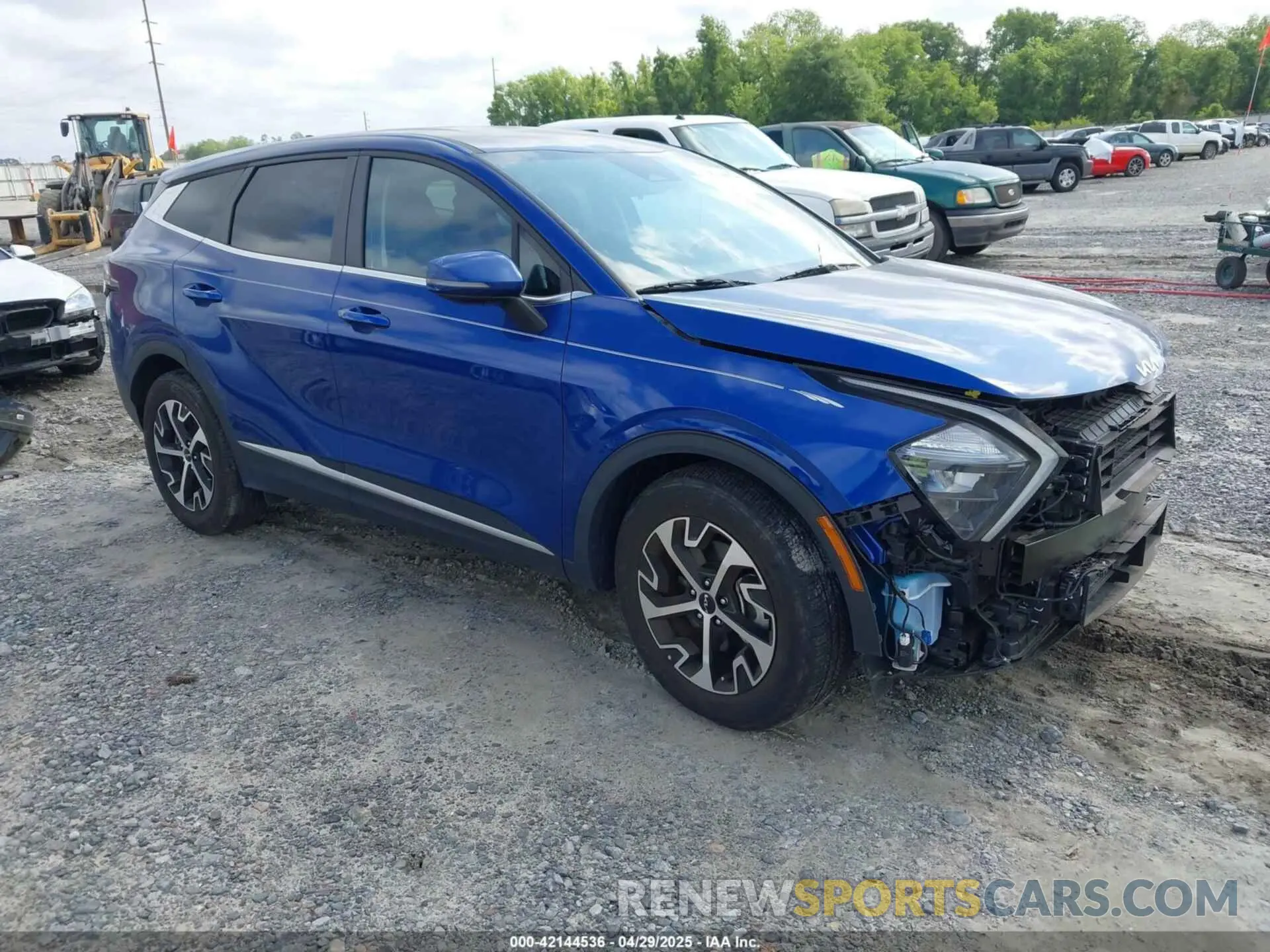 1 Photograph of a damaged car 5XYK33AF4PG129819 KIA SPORTAGE 2023