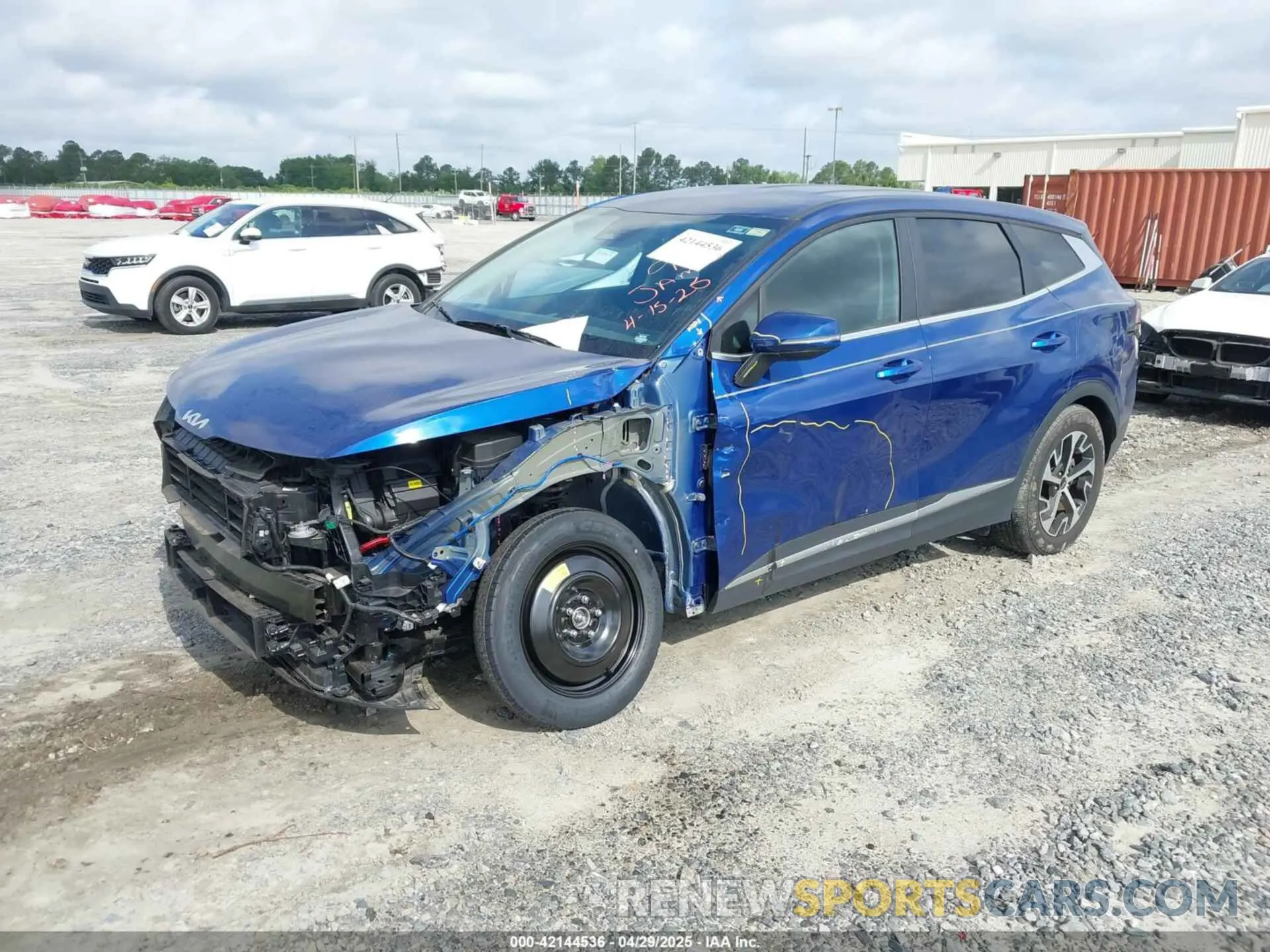 2 Photograph of a damaged car 5XYK33AF4PG129819 KIA SPORTAGE 2023