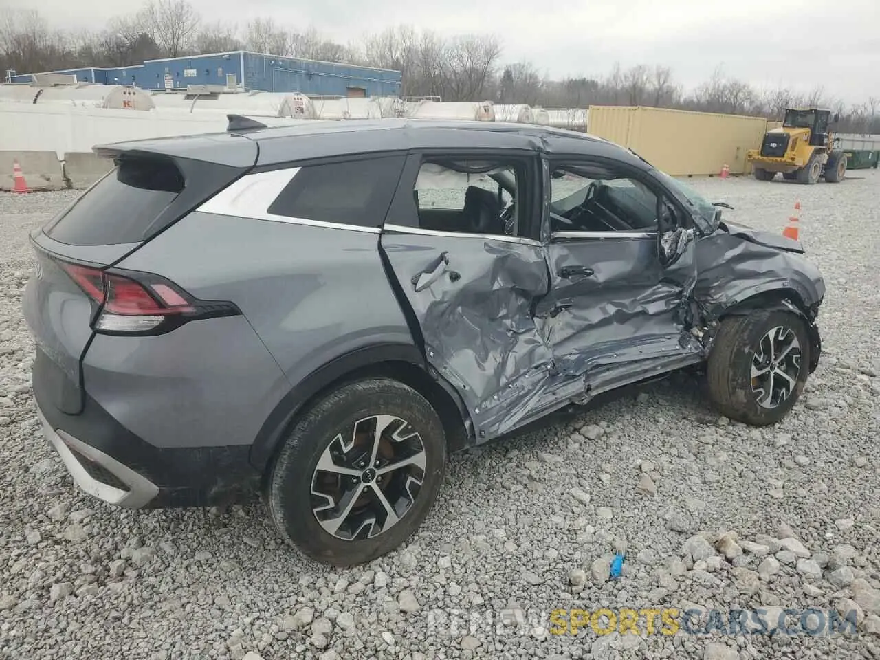 3 Photograph of a damaged car 5XYK33AF5PG101883 KIA SPORTAGE 2023