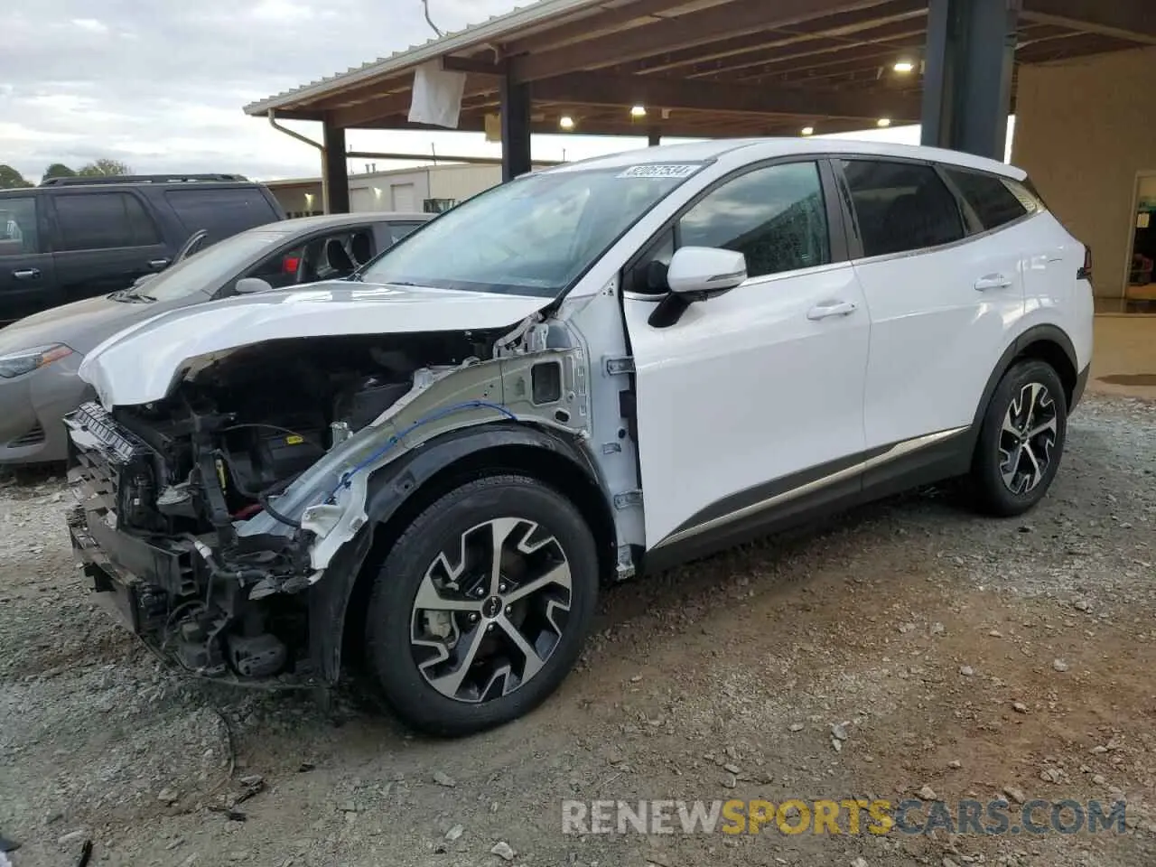 1 Photograph of a damaged car 5XYK33AF6PG043105 KIA SPORTAGE 2023